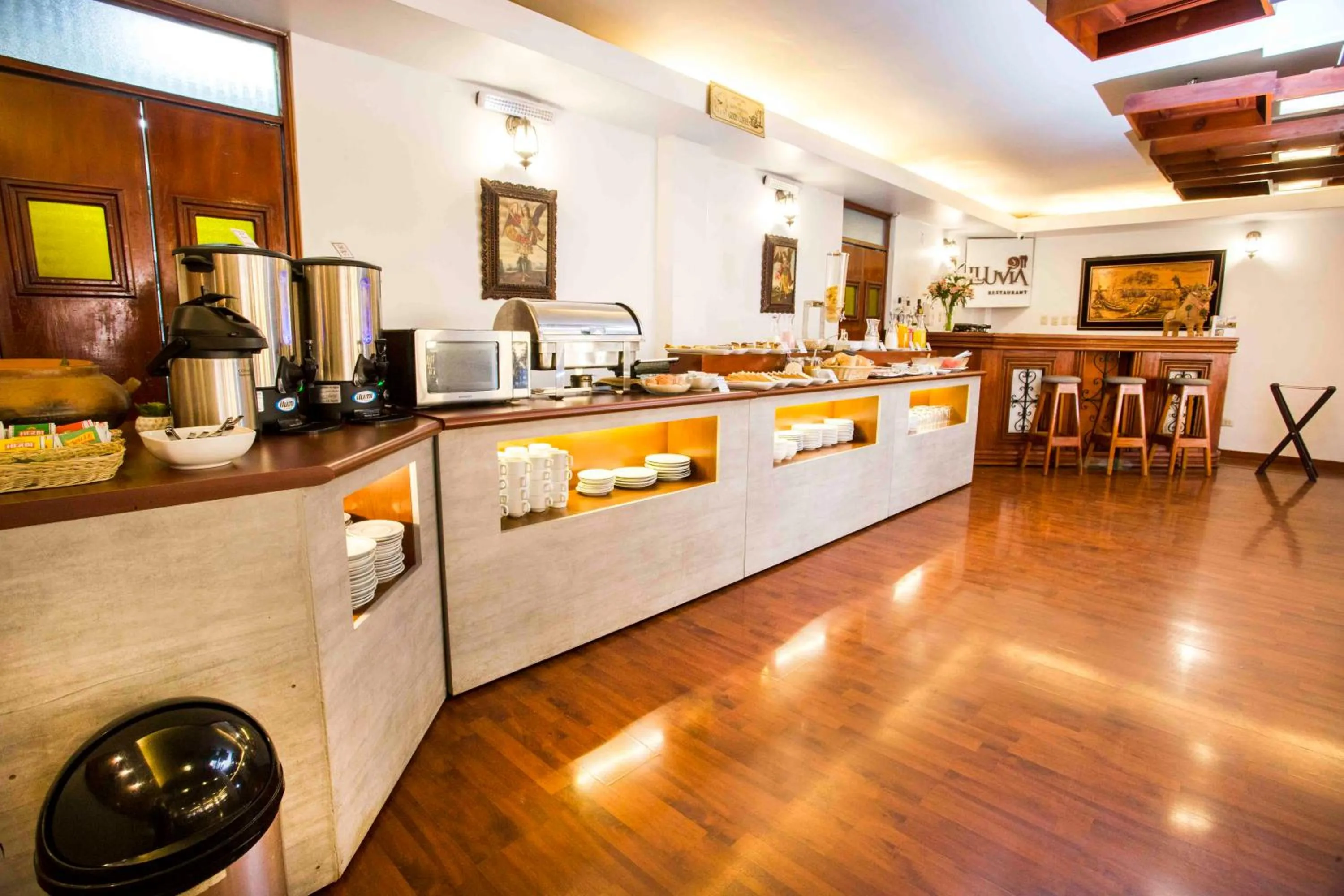 Buffet breakfast in Conde de Lemos Hotel