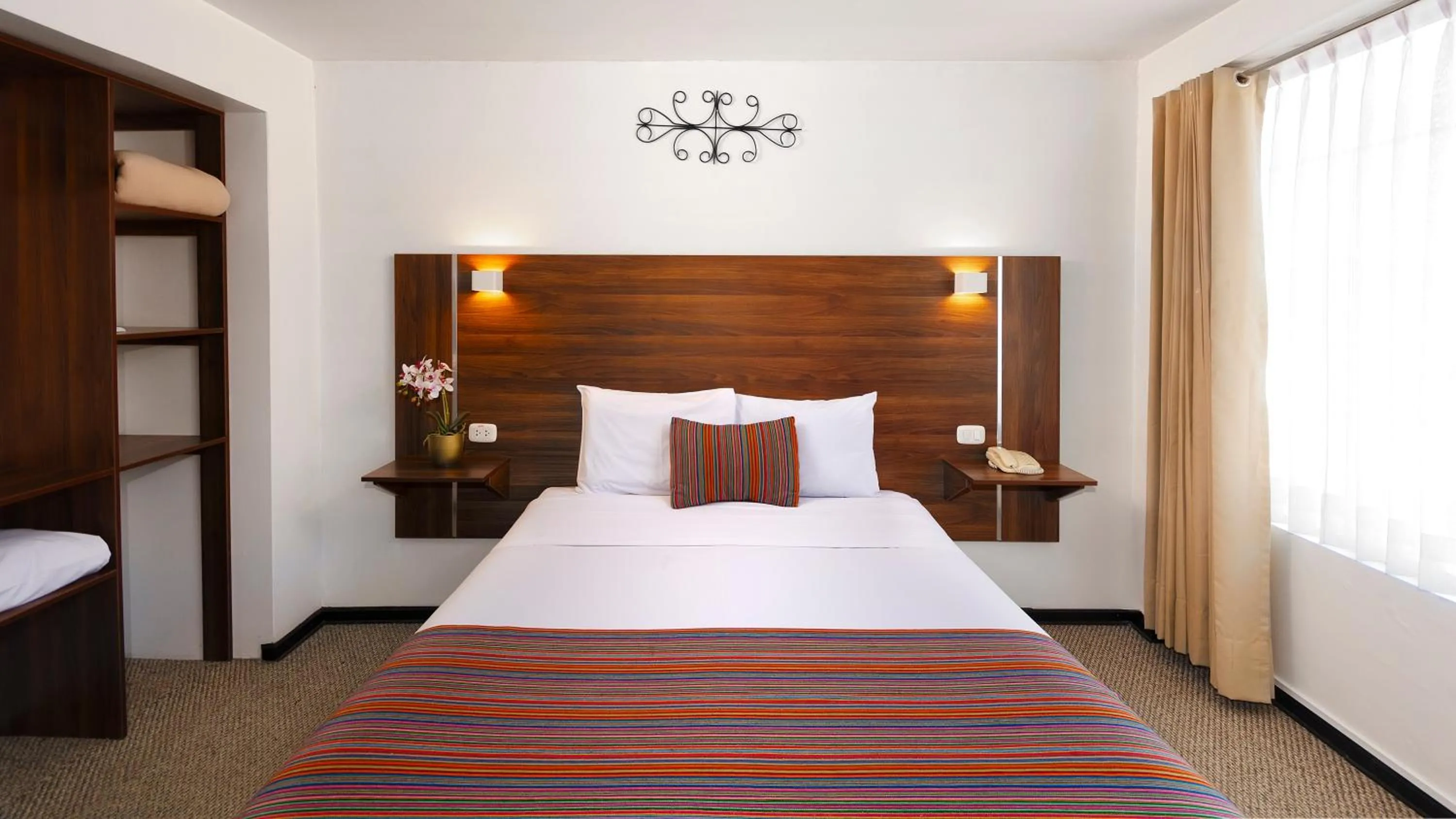 Bed in Conde de Lemos Hotel