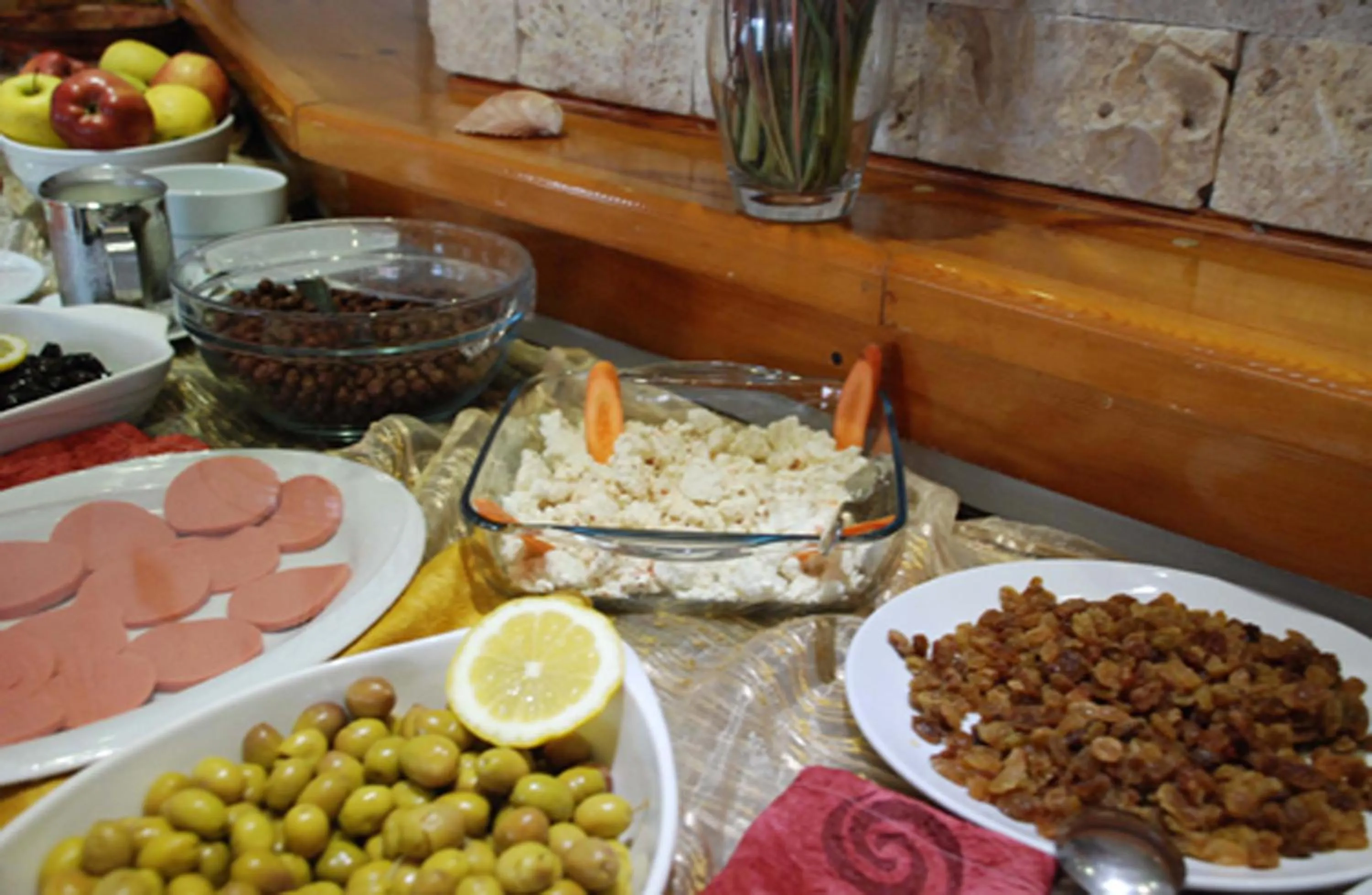 Buffet breakfast in Rain Hotel