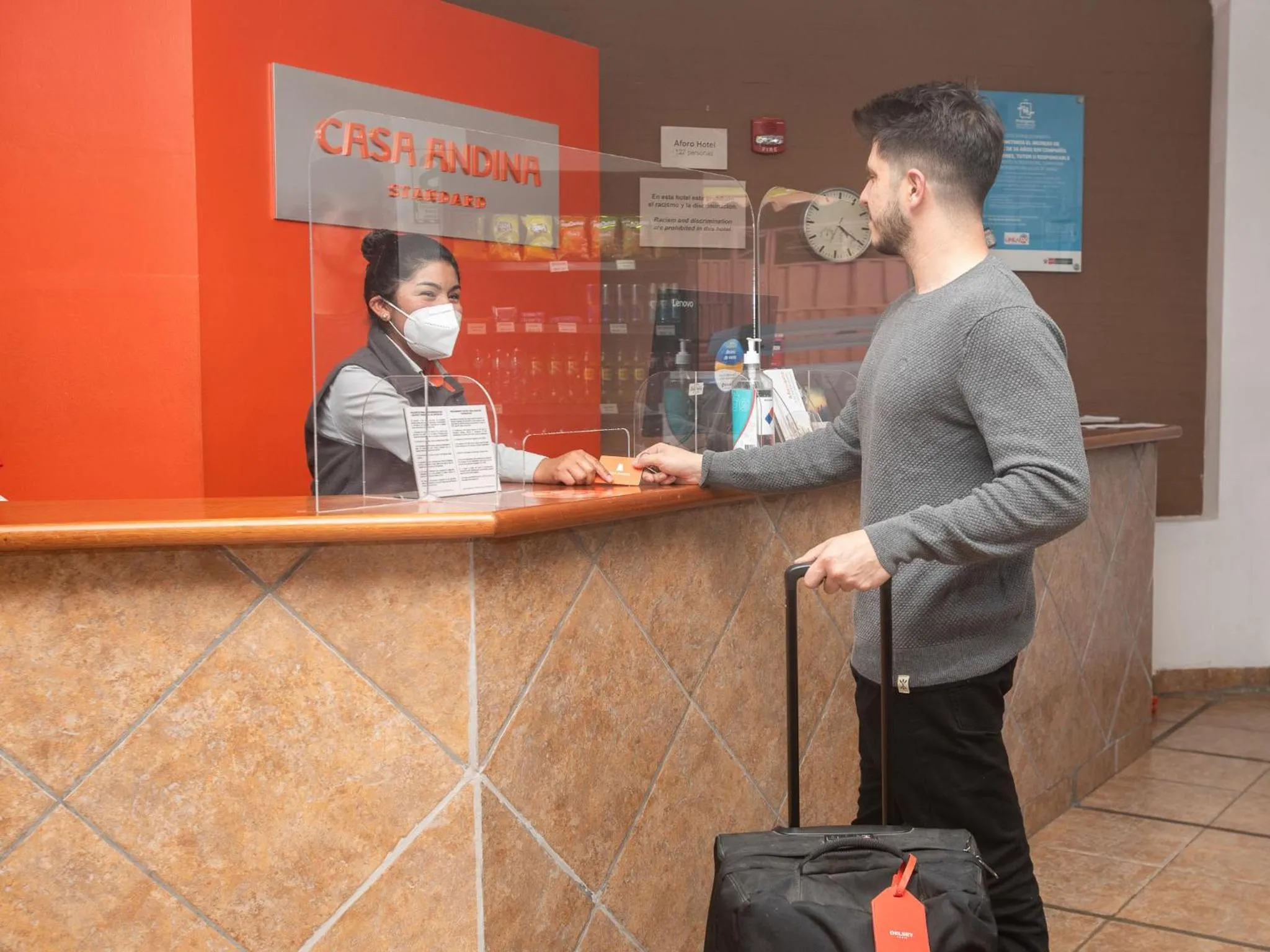 Lobby or reception in Casa Andina Standard Puno