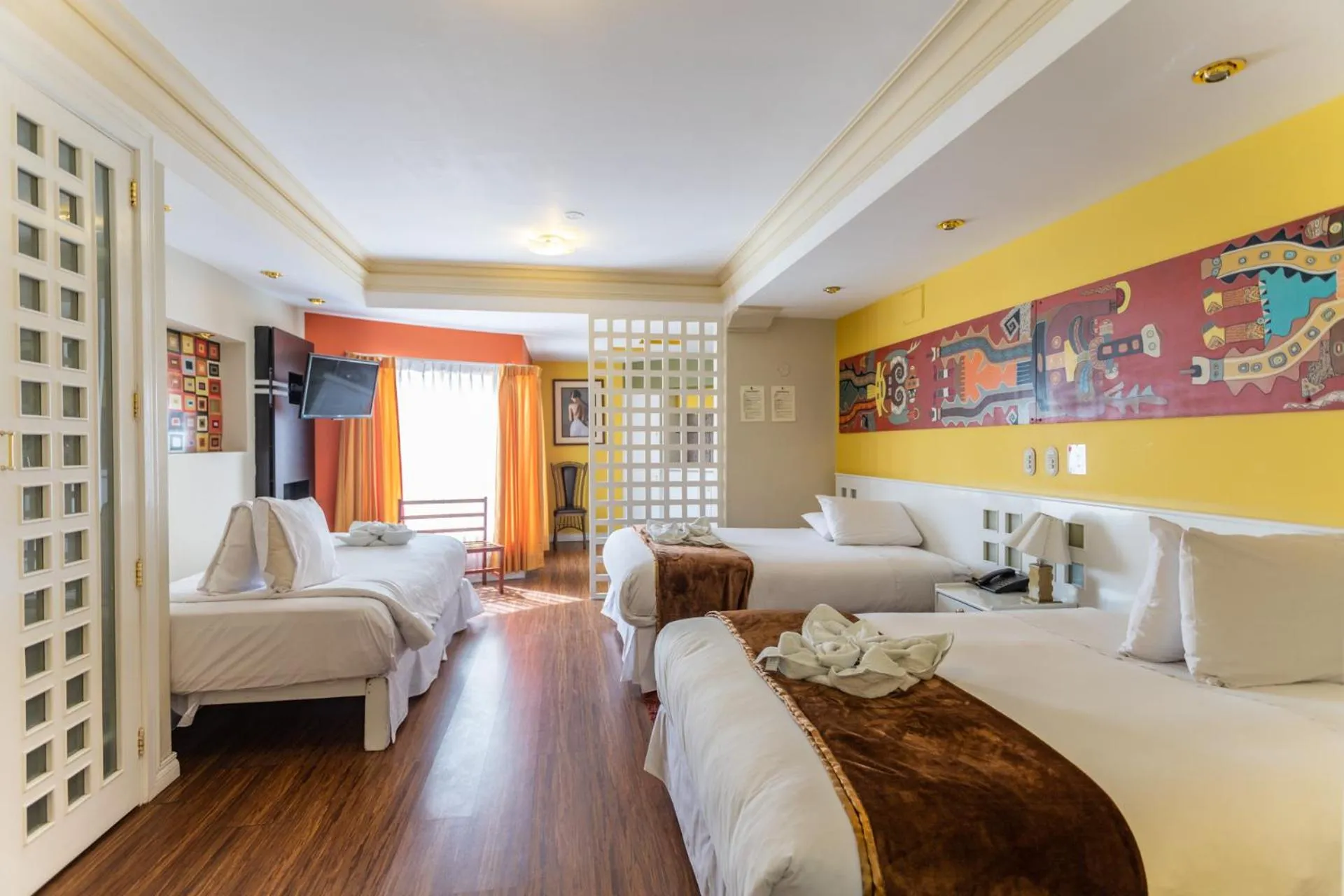 TV and multimedia, Bed in Hotel Qalasaya