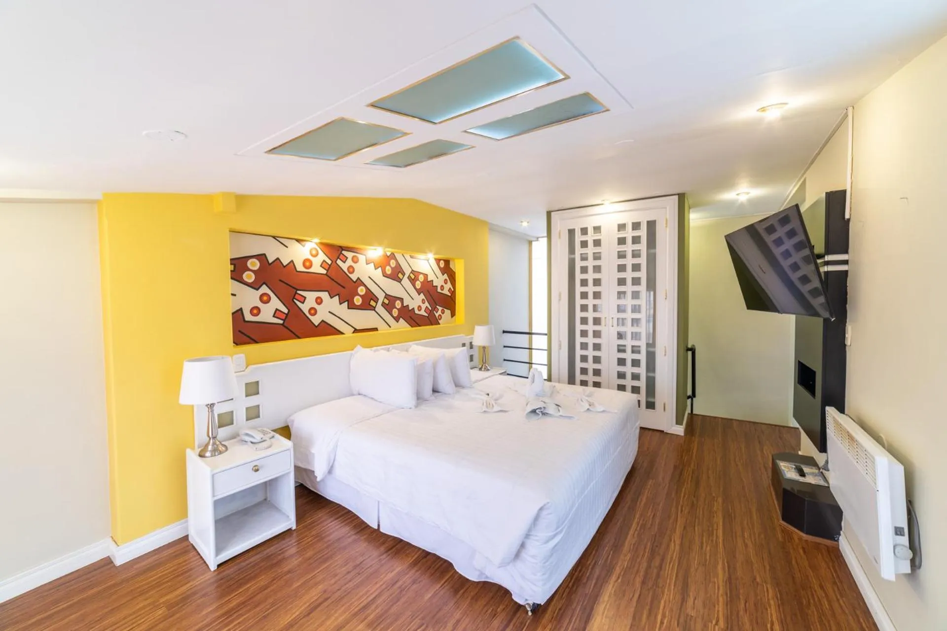 Bed in Hotel Qalasaya