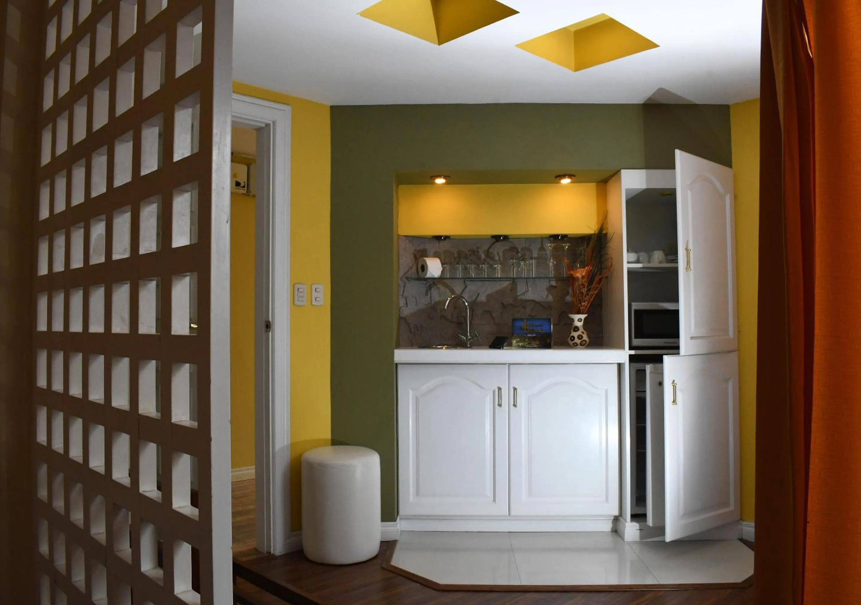 Kitchen or kitchenette in Hotel Qalasaya