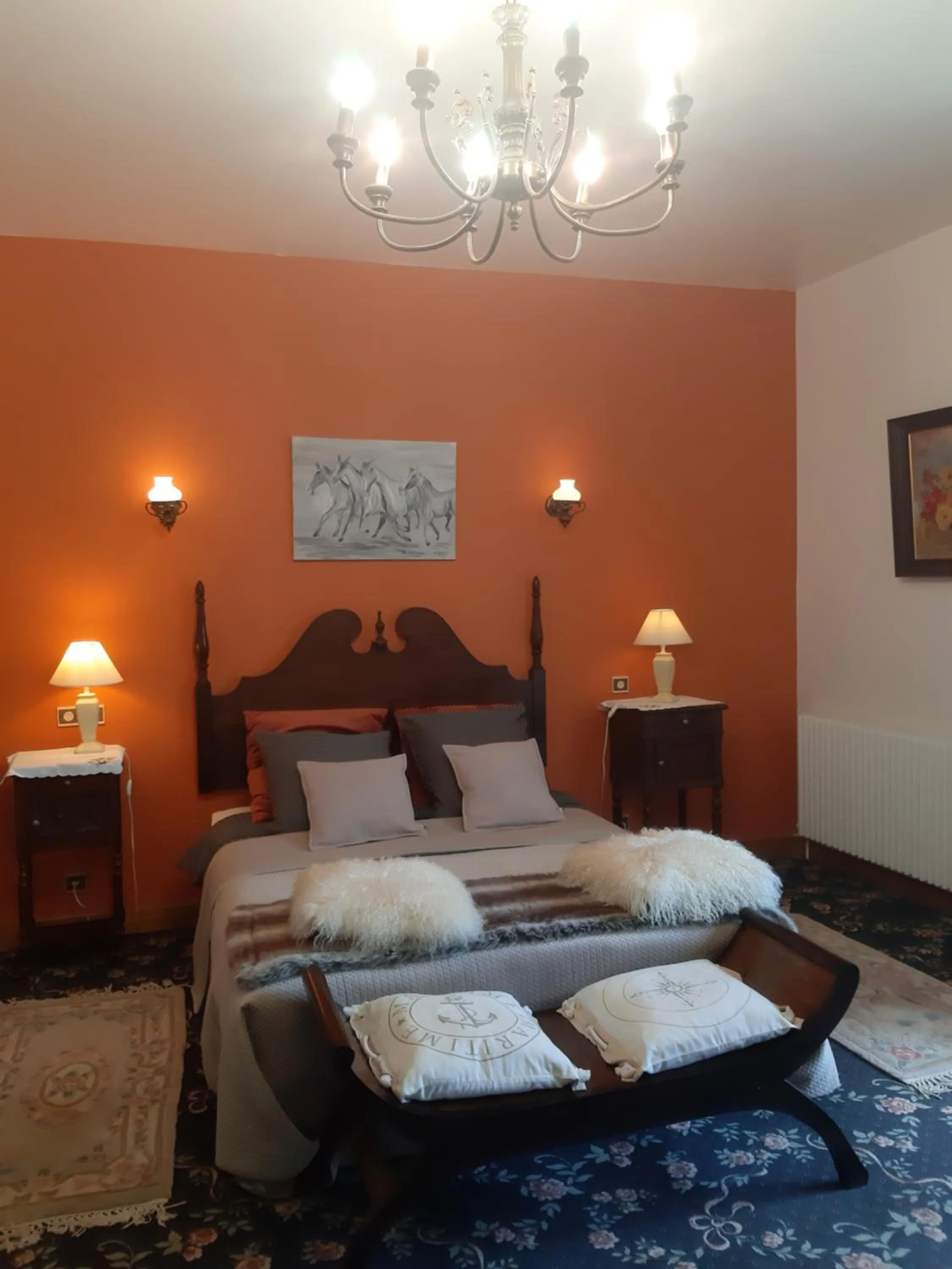 Bed in Manoir de la Peignie