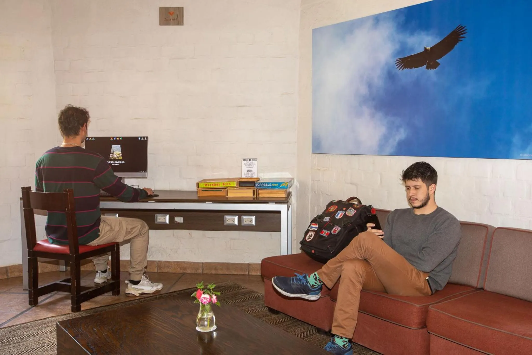 Lobby or reception in Casa Andina Standard Colca