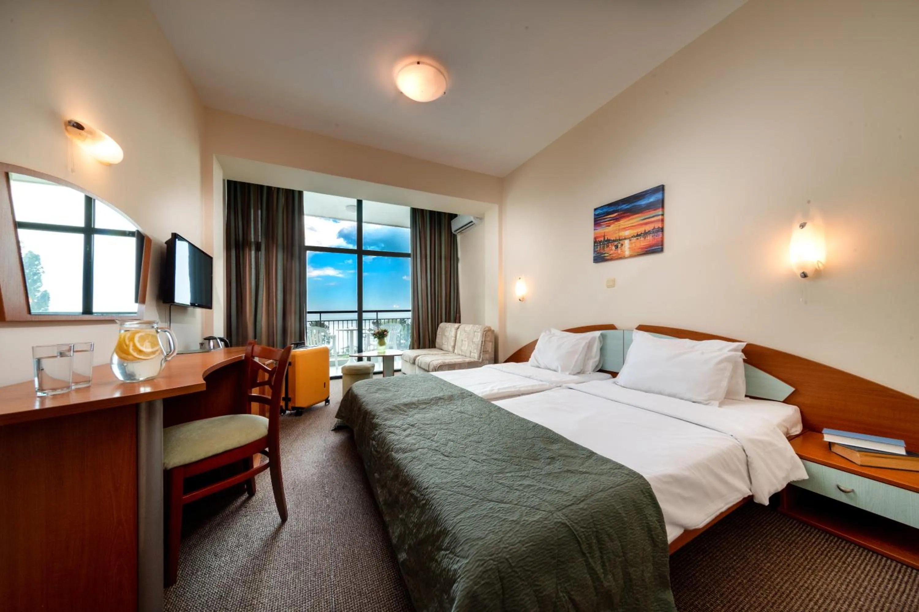 Photo of the whole room, Bed in Palm Beach Hotel - All Inclusive with Free beach package & Private Beach