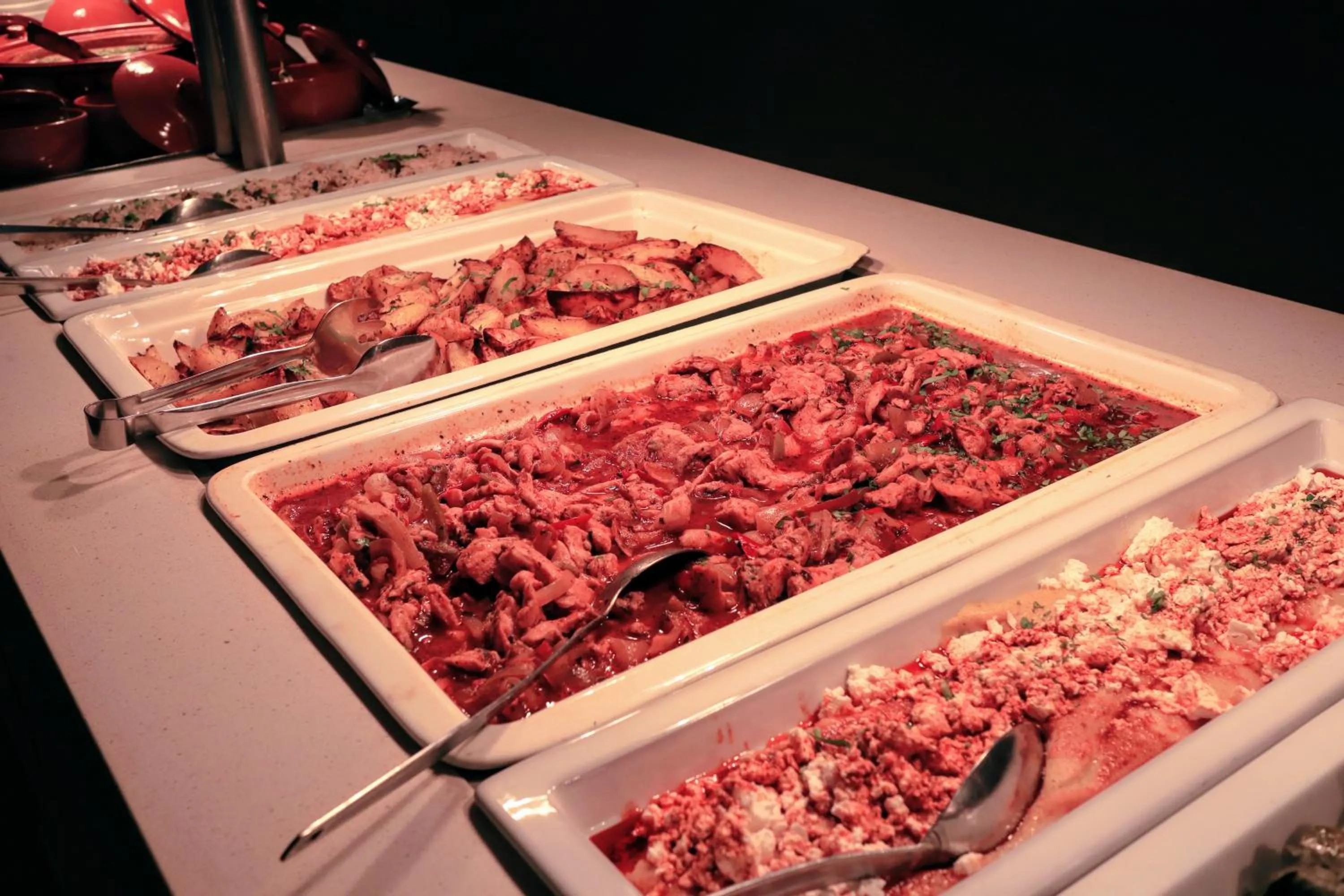 Food in Palm Beach Hotel - All Inclusive with Free beach package & Private Beach