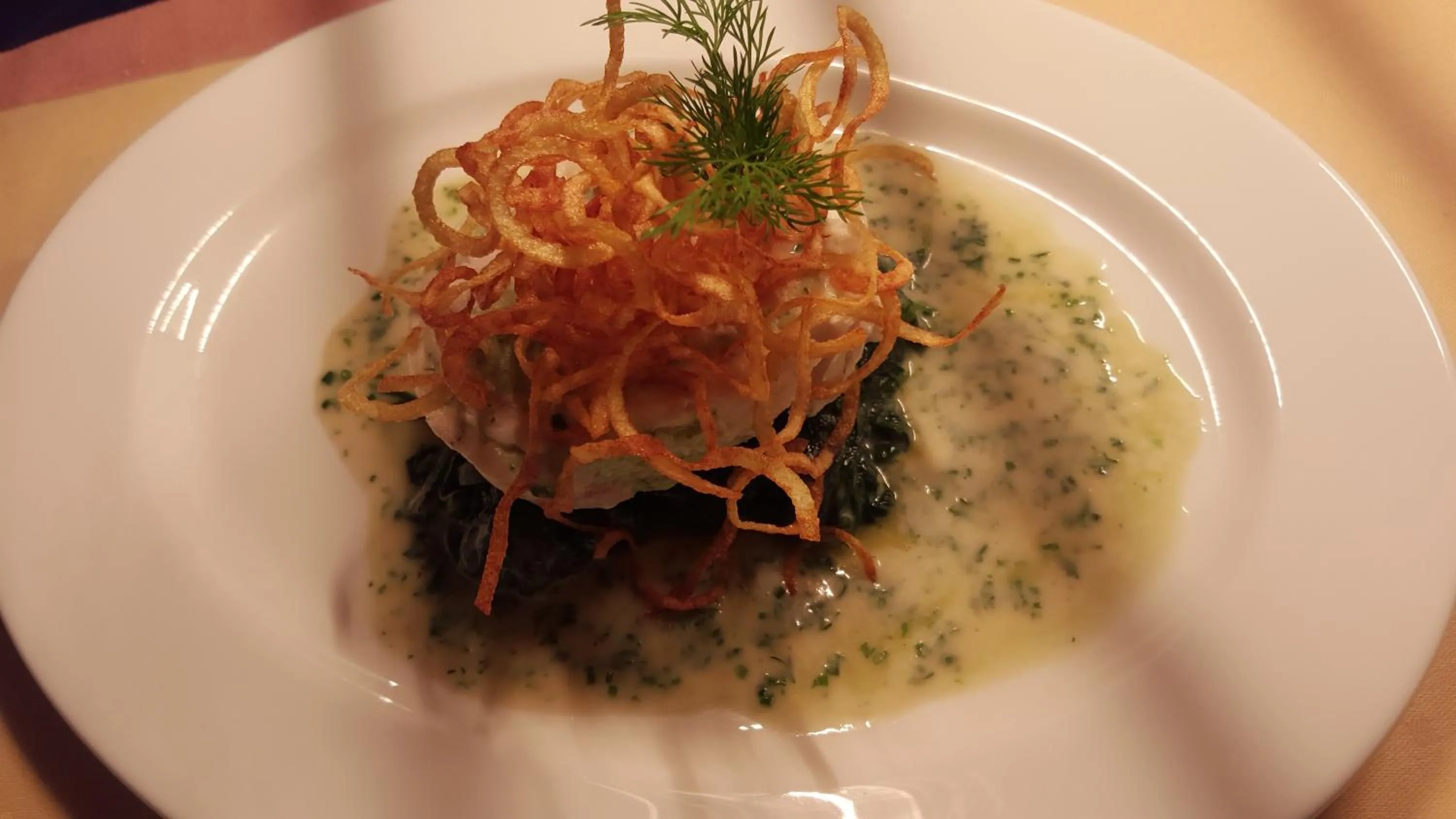 Food close-up in Gasthof Pfauen