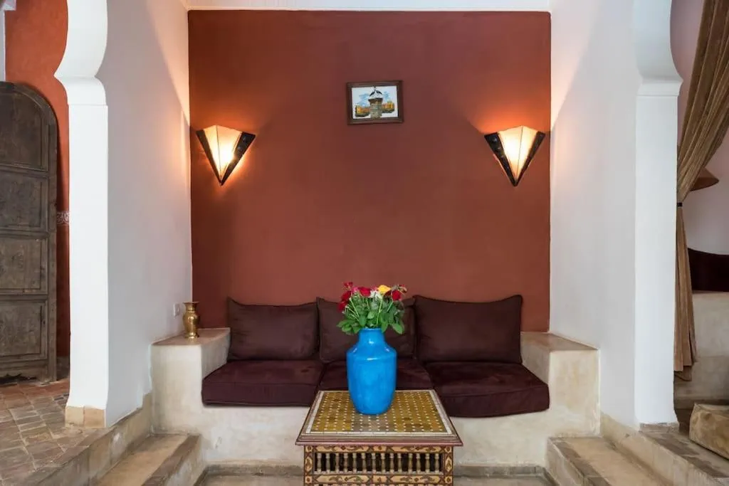 Seating area in Riad Al Tainam