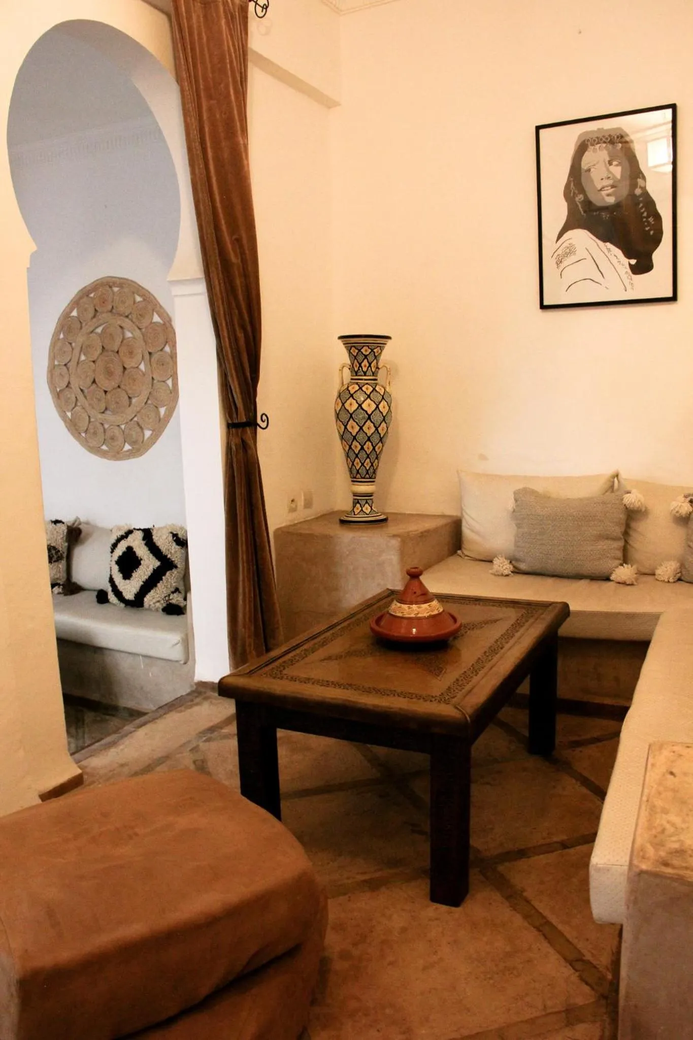 Living room in Riad Al Tainam