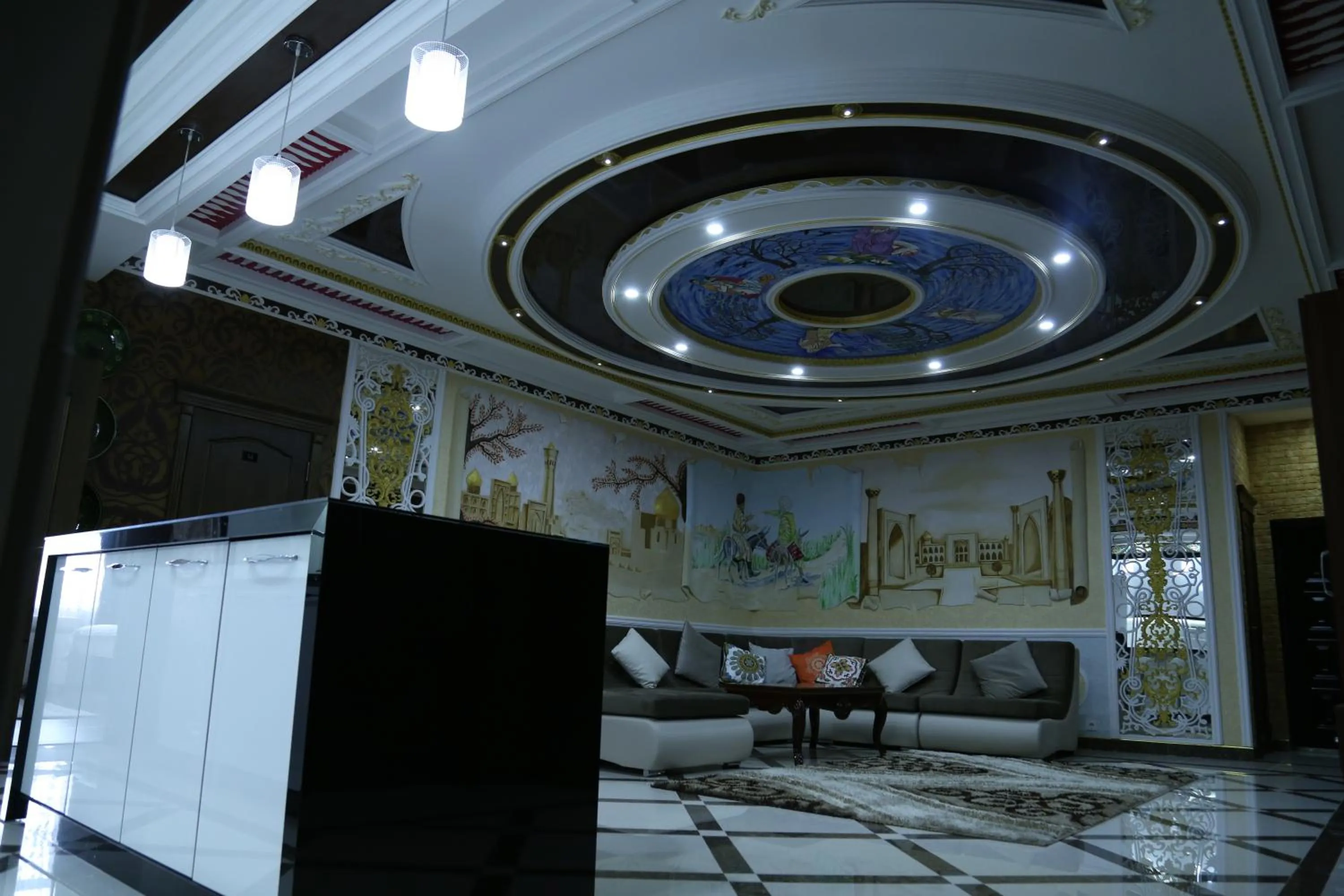 Communal lounge/ TV room in Sunrise Apartments