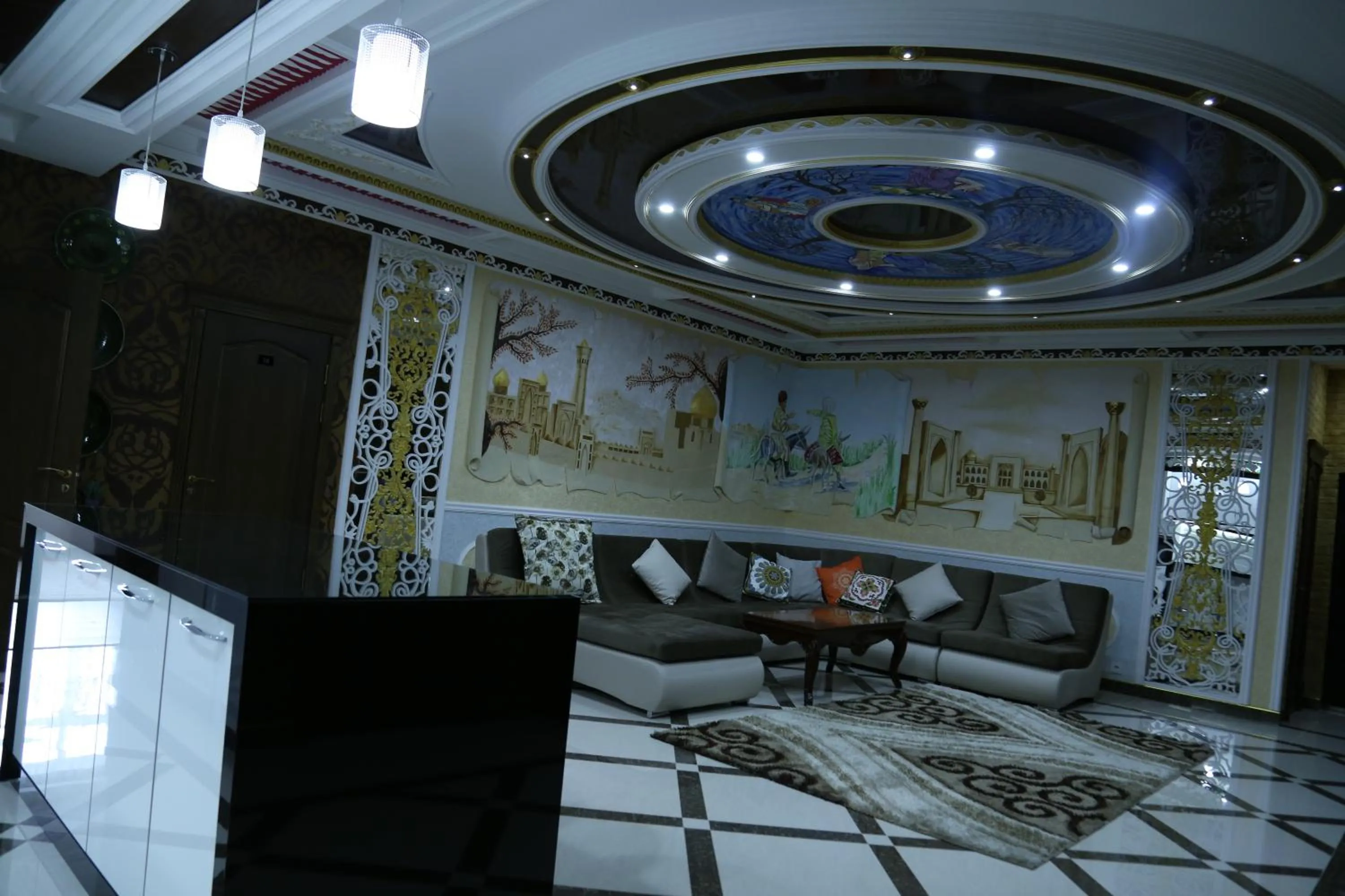 Communal lounge/ TV room in Sunrise Apartments