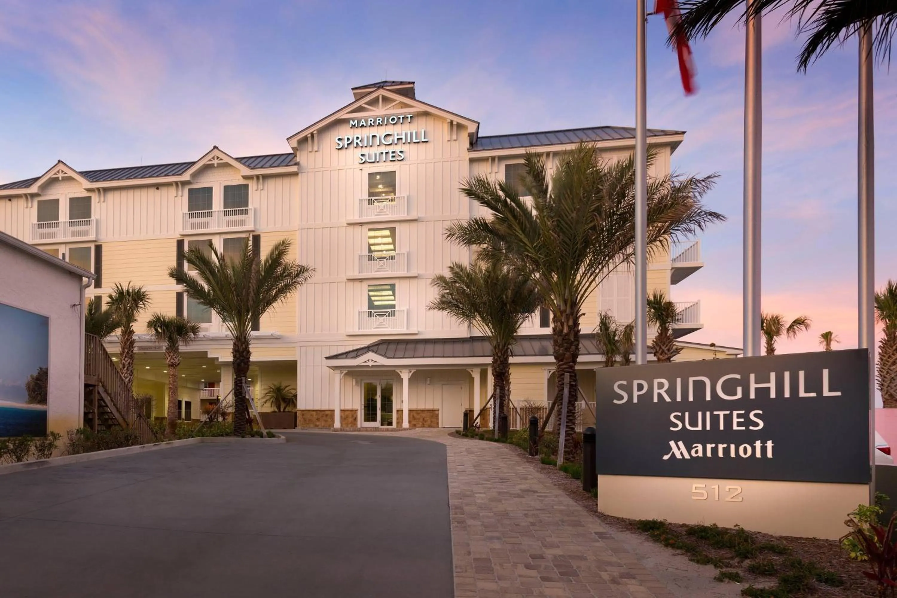 Property building in SpringHill Suites by Marriott New Smyrna Beach