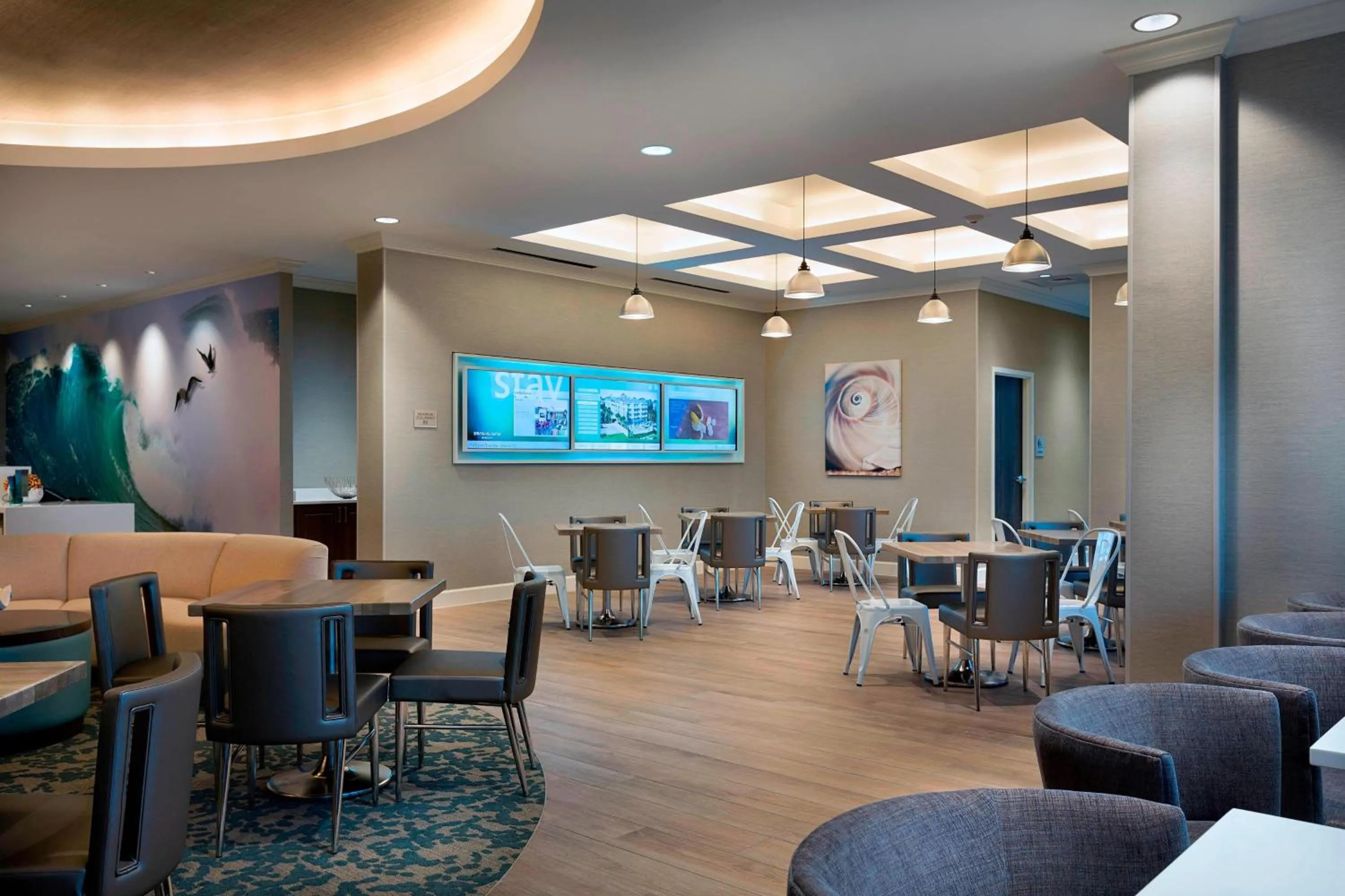 Lobby or reception in SpringHill Suites by Marriott New Smyrna Beach