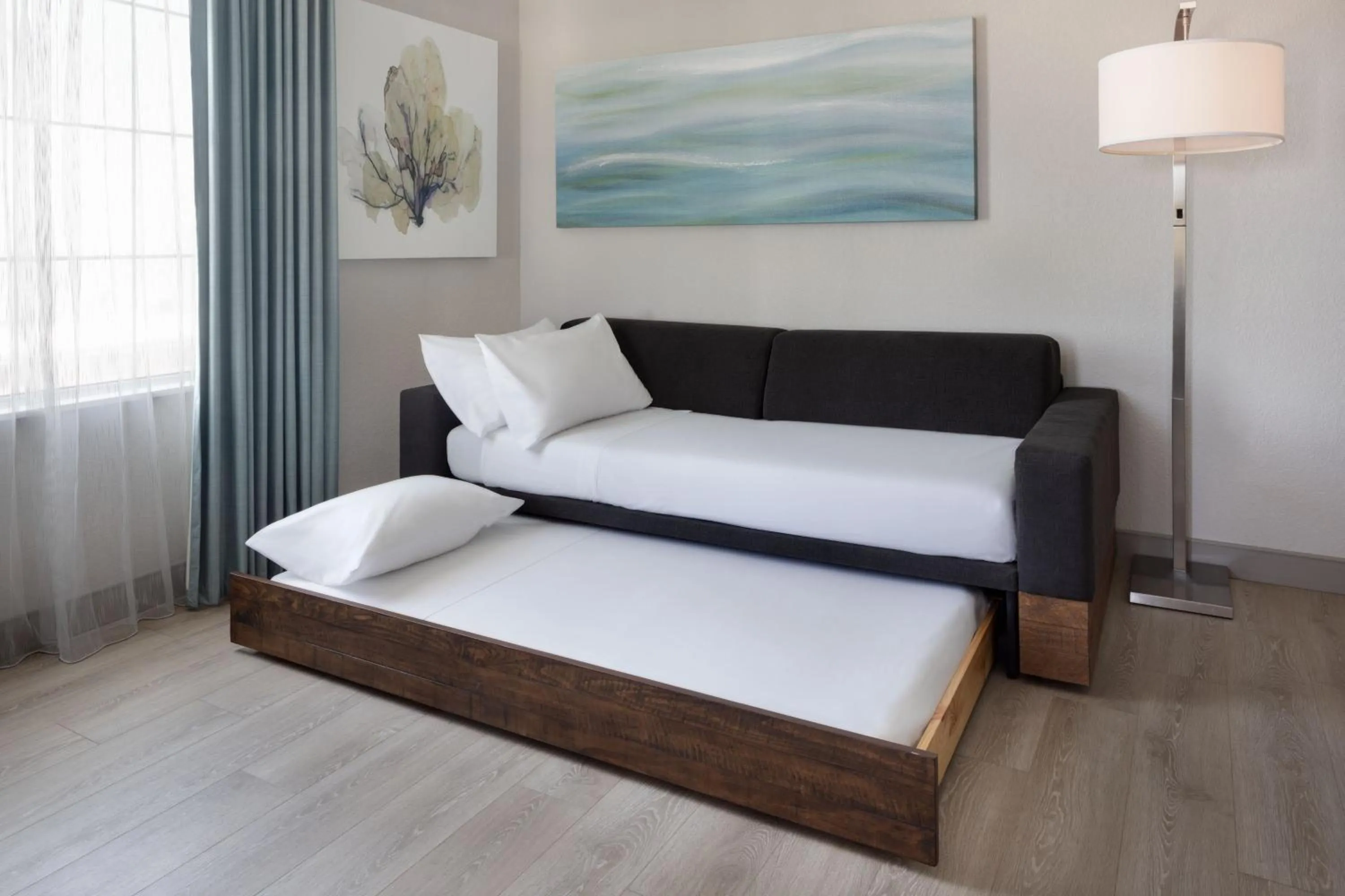 Bedroom, Bed in SpringHill Suites by Marriott New Smyrna Beach