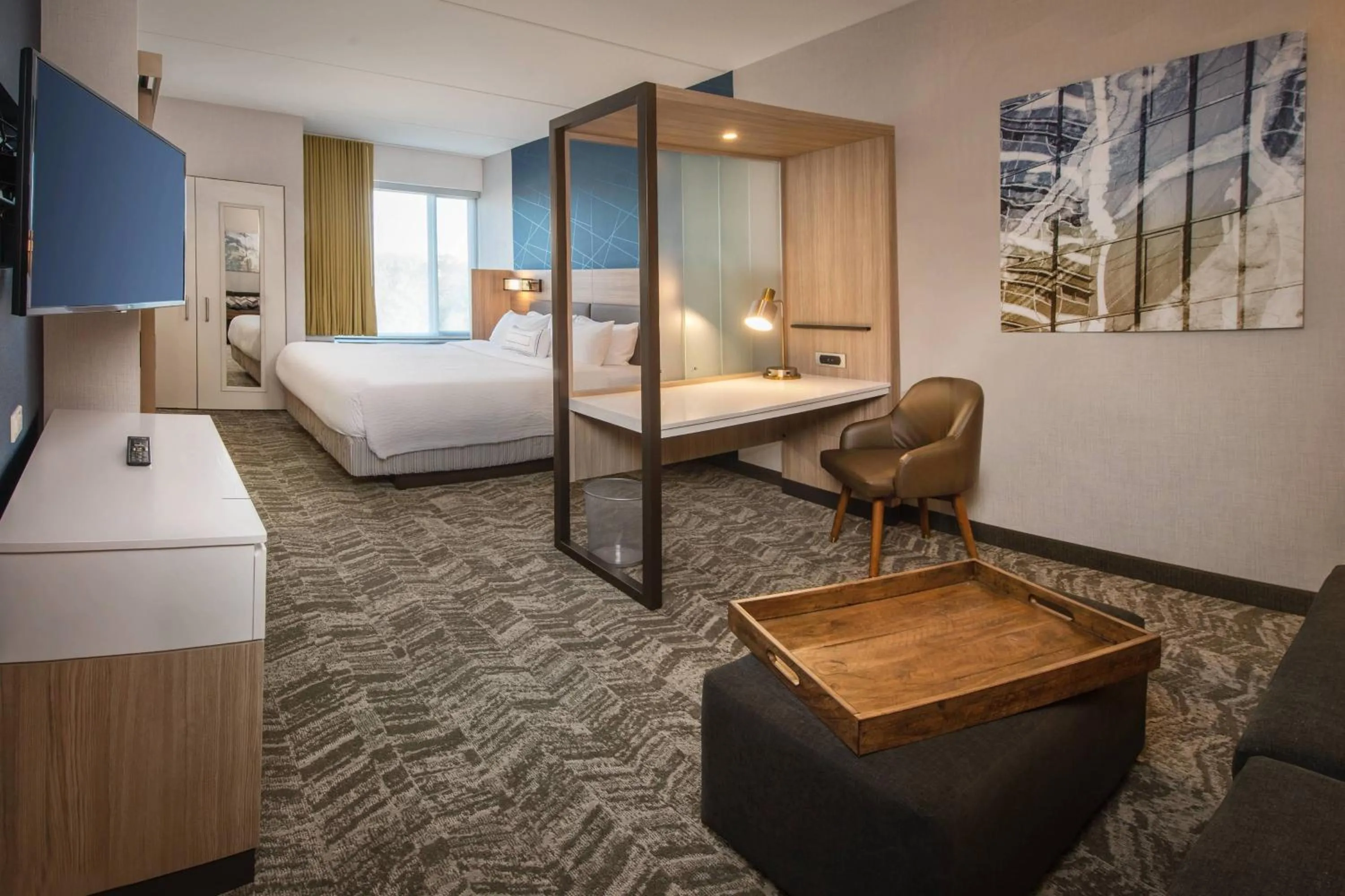 Photo of the whole room, Bed in SpringHill Suites by Marriott Gainesville Haymarket