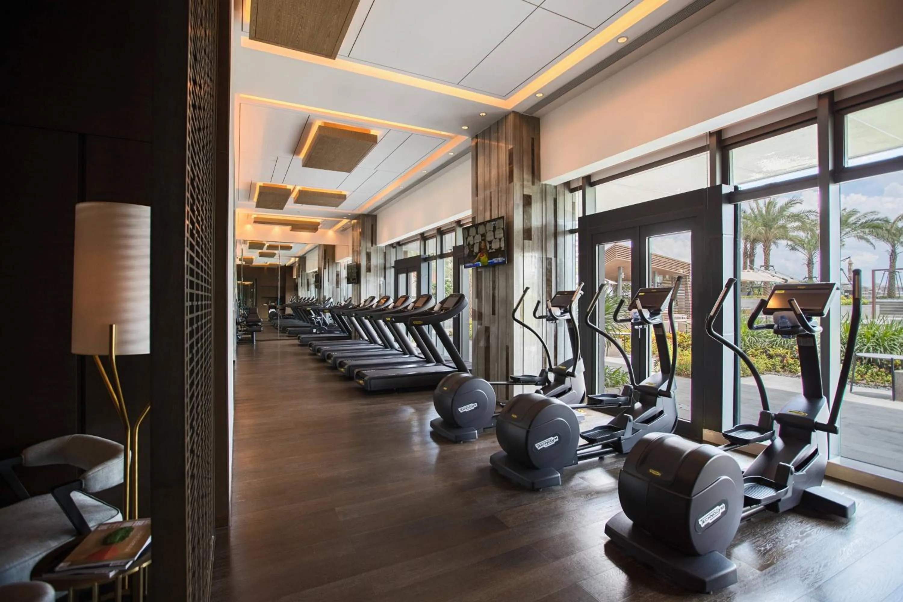 Fitness centre/facilities in Renaissance Haikou Hotel