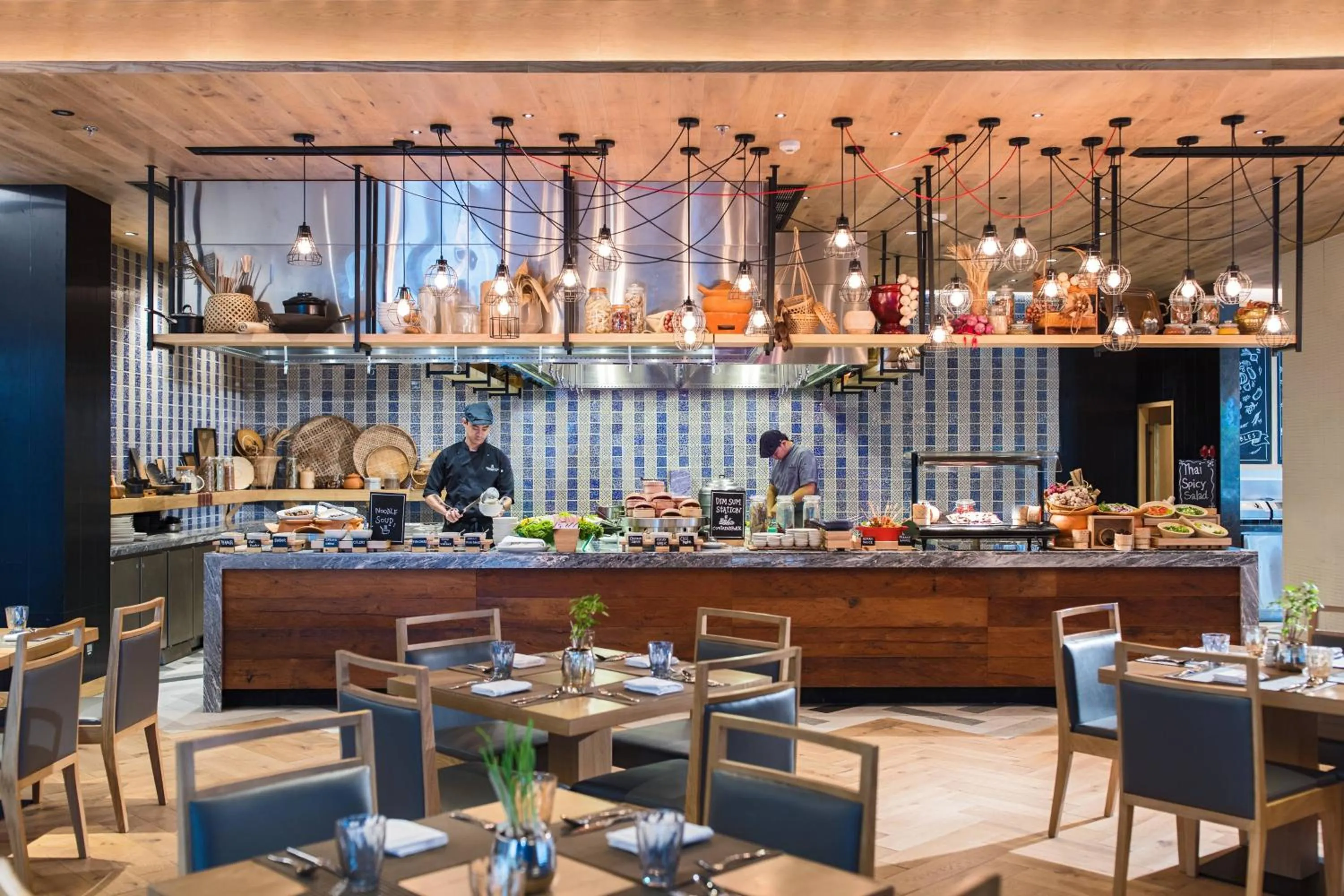 Kitchen or kitchenette in Renaissance Pattaya Resort & Spa