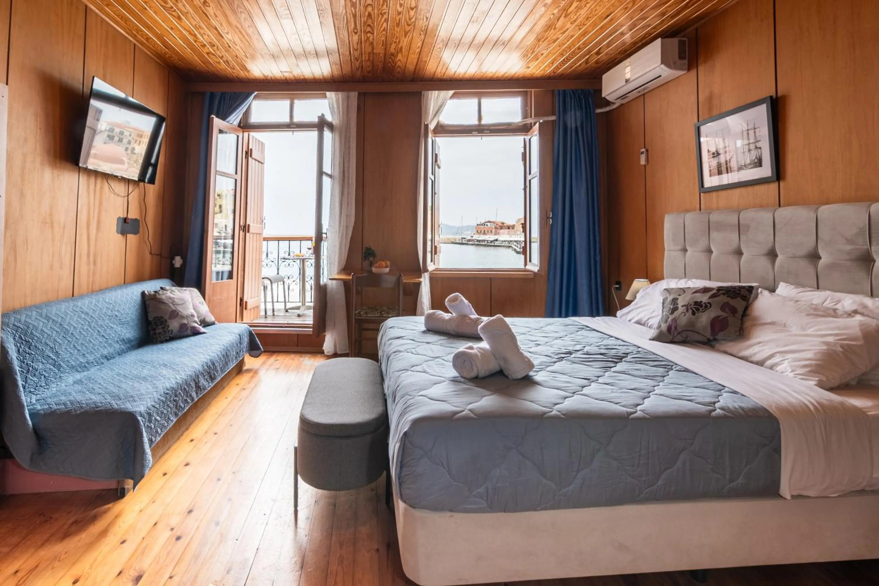 Bed in Villa Venezia