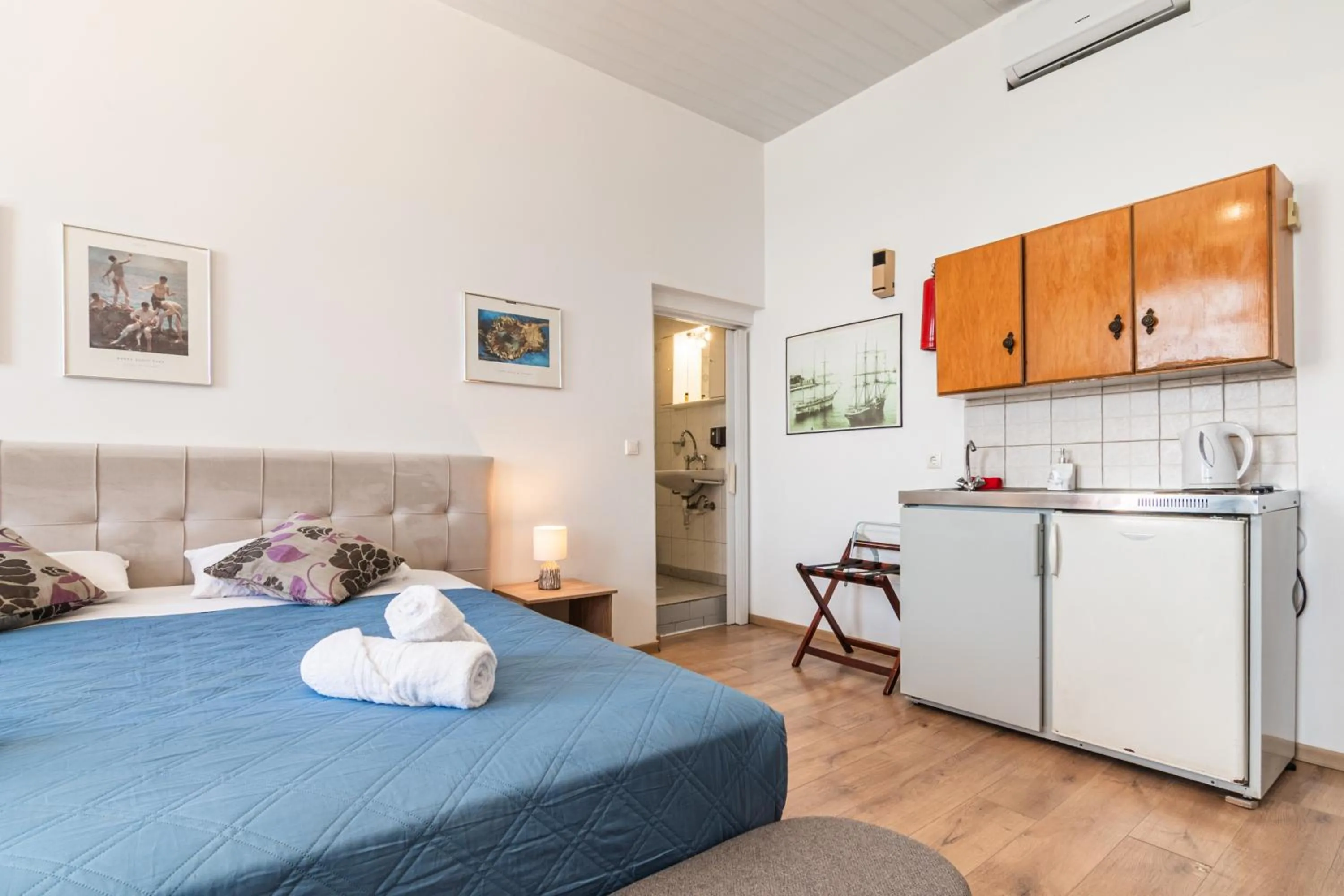 Bed in Villa Venezia