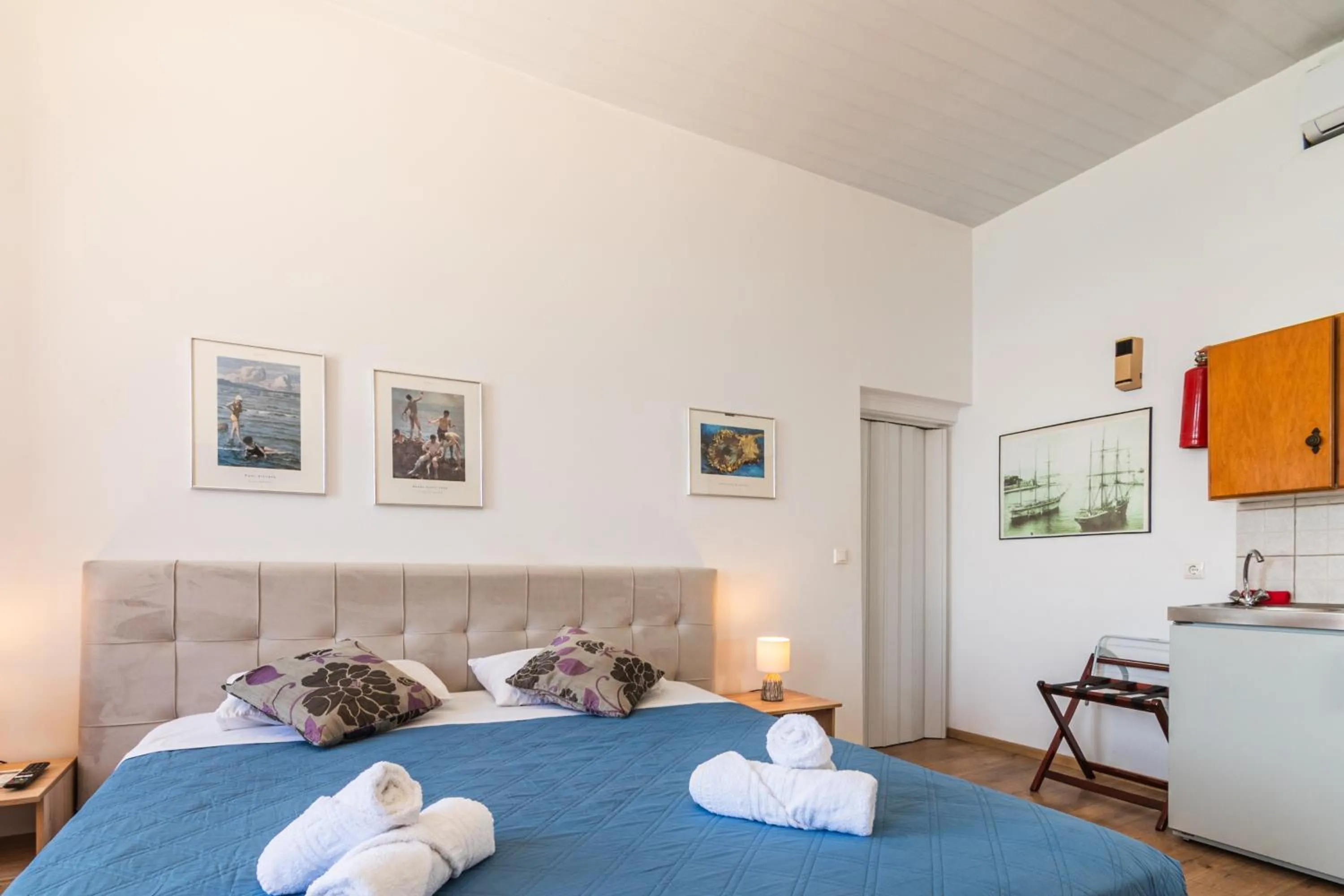 Bed in Villa Venezia