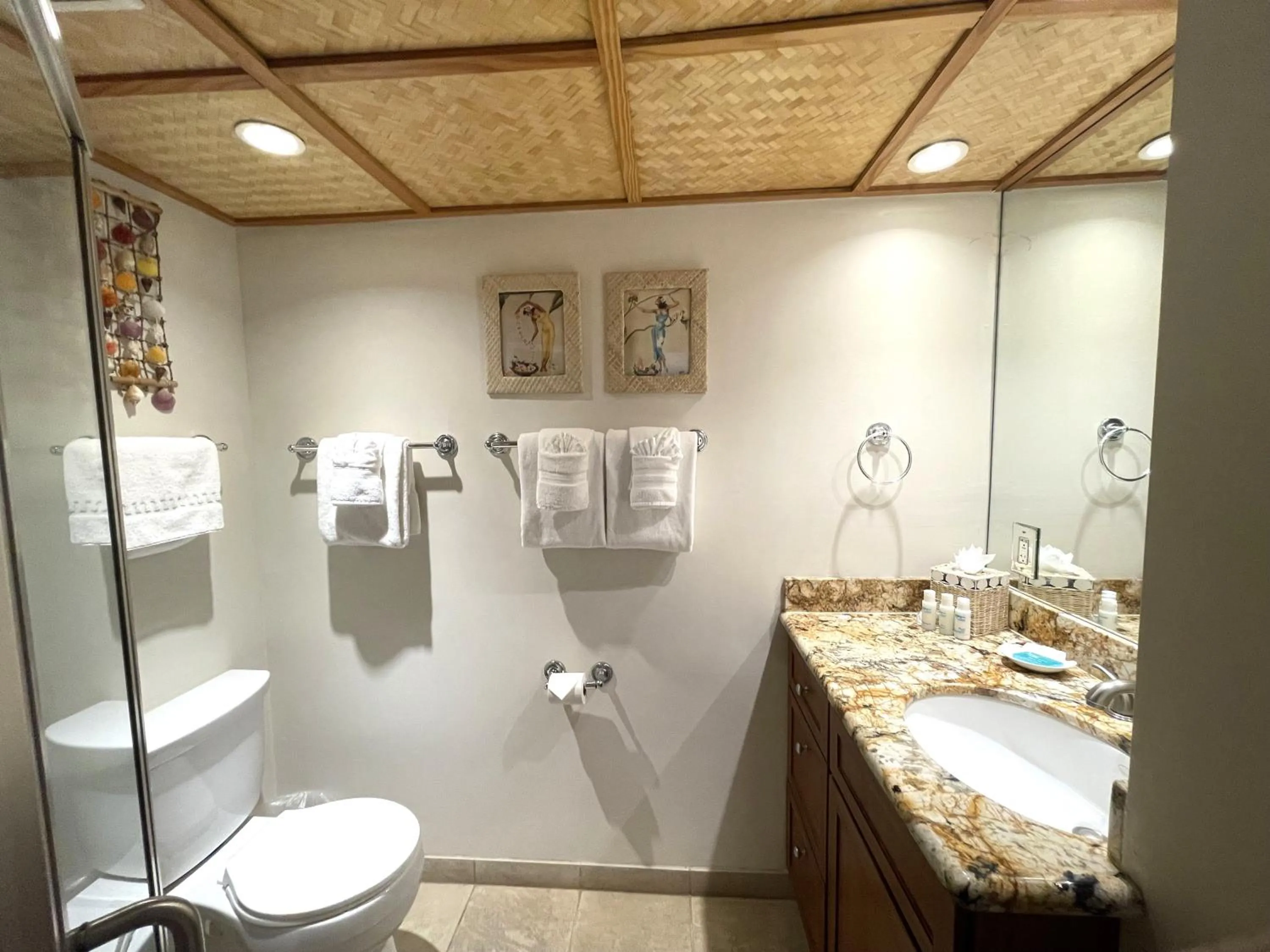 Bathroom in Maui Kai Condos - No Resort Fees