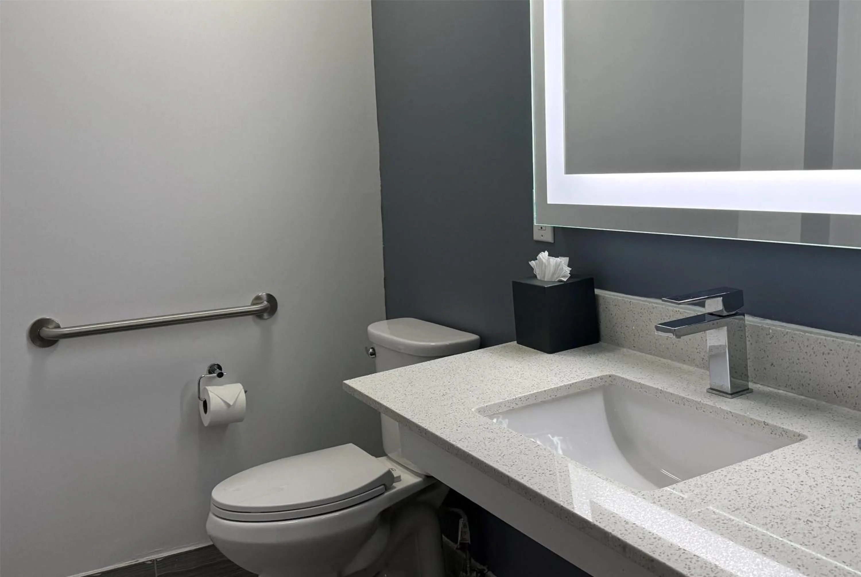 Bathroom in Wingate by Wyndham Airport - Rockville Road