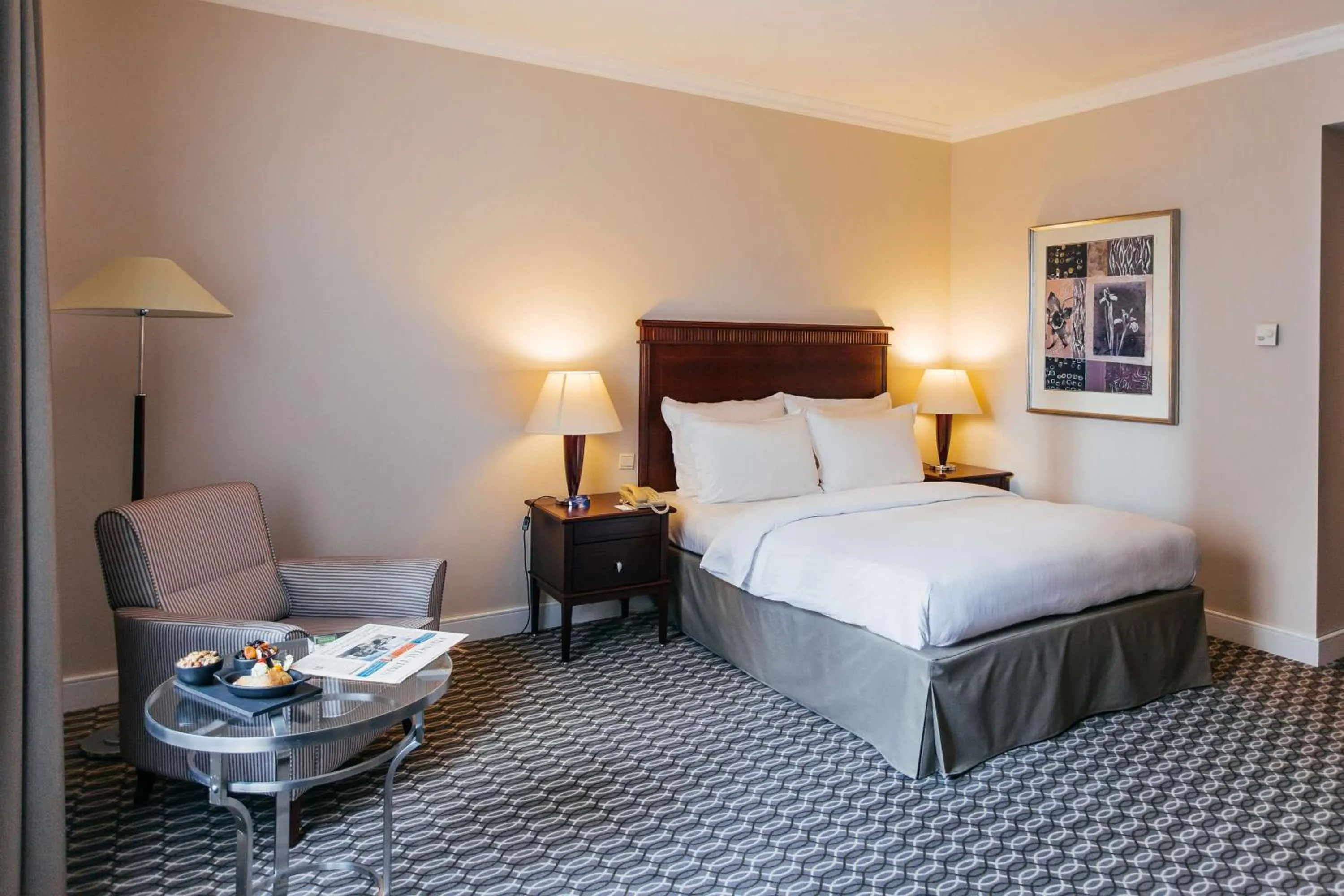 Bedroom, Bed in Radisson Blu Carlton Hotel, Bratislava