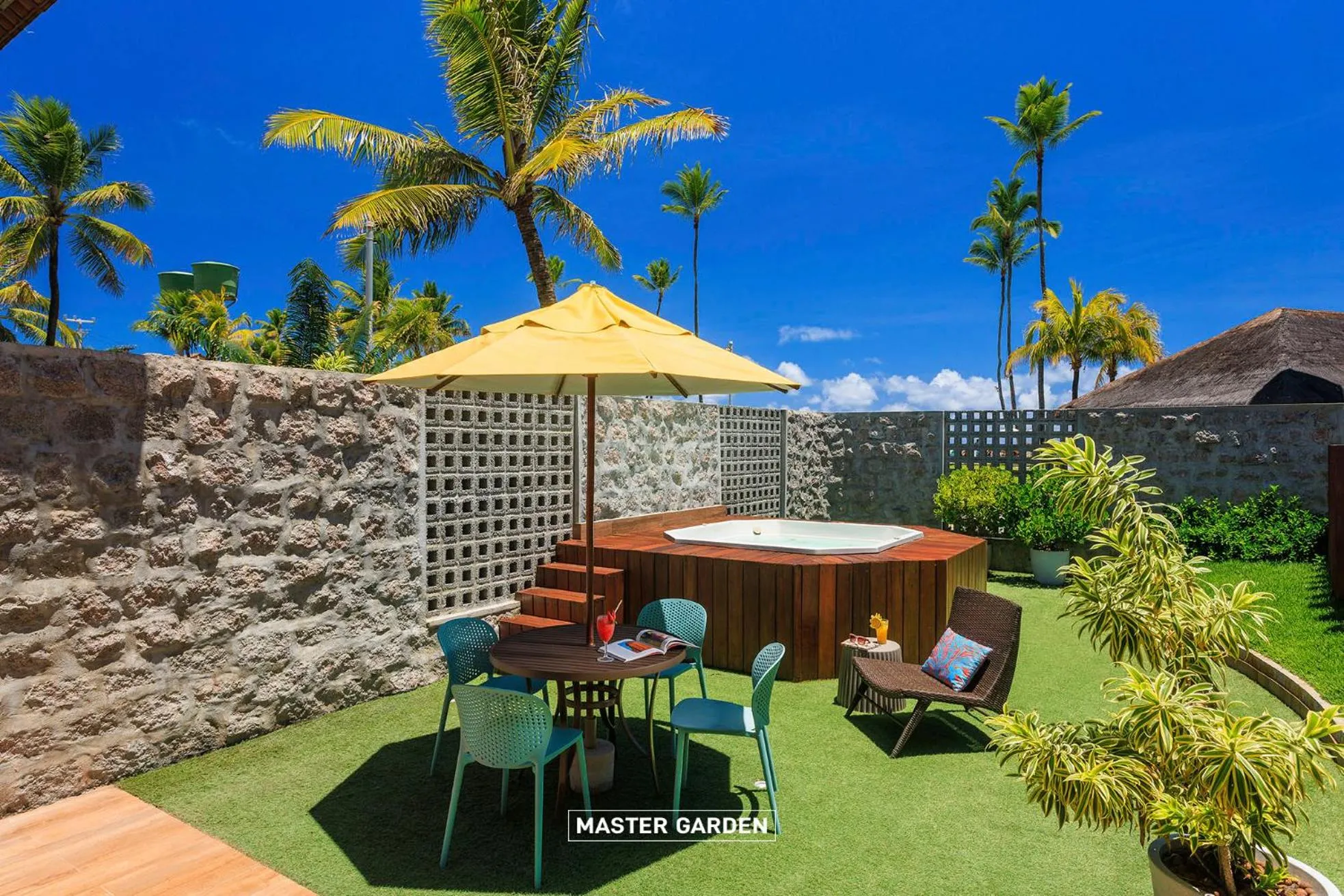 Patio in Armação Resort Porto de Galinhas