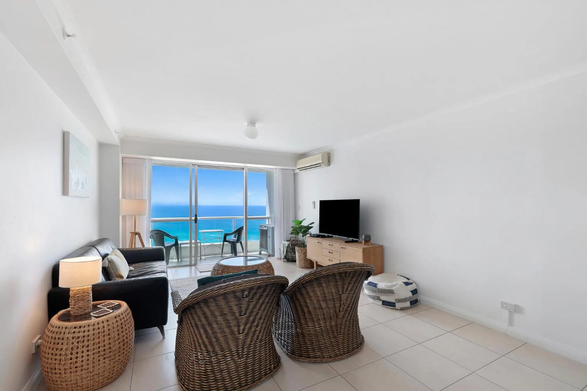 Living room in ULTIQA Points North