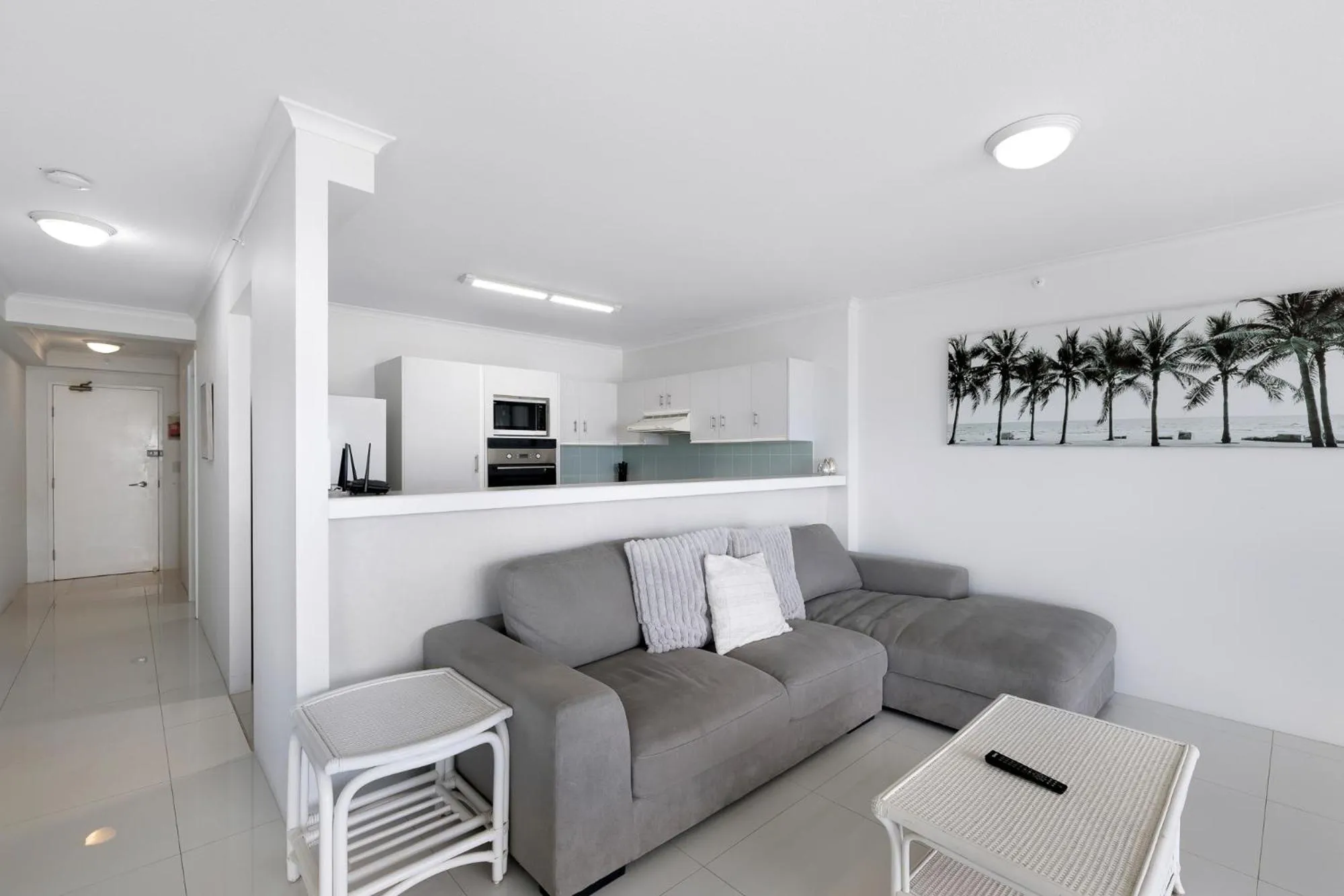 Living room in ULTIQA Points North