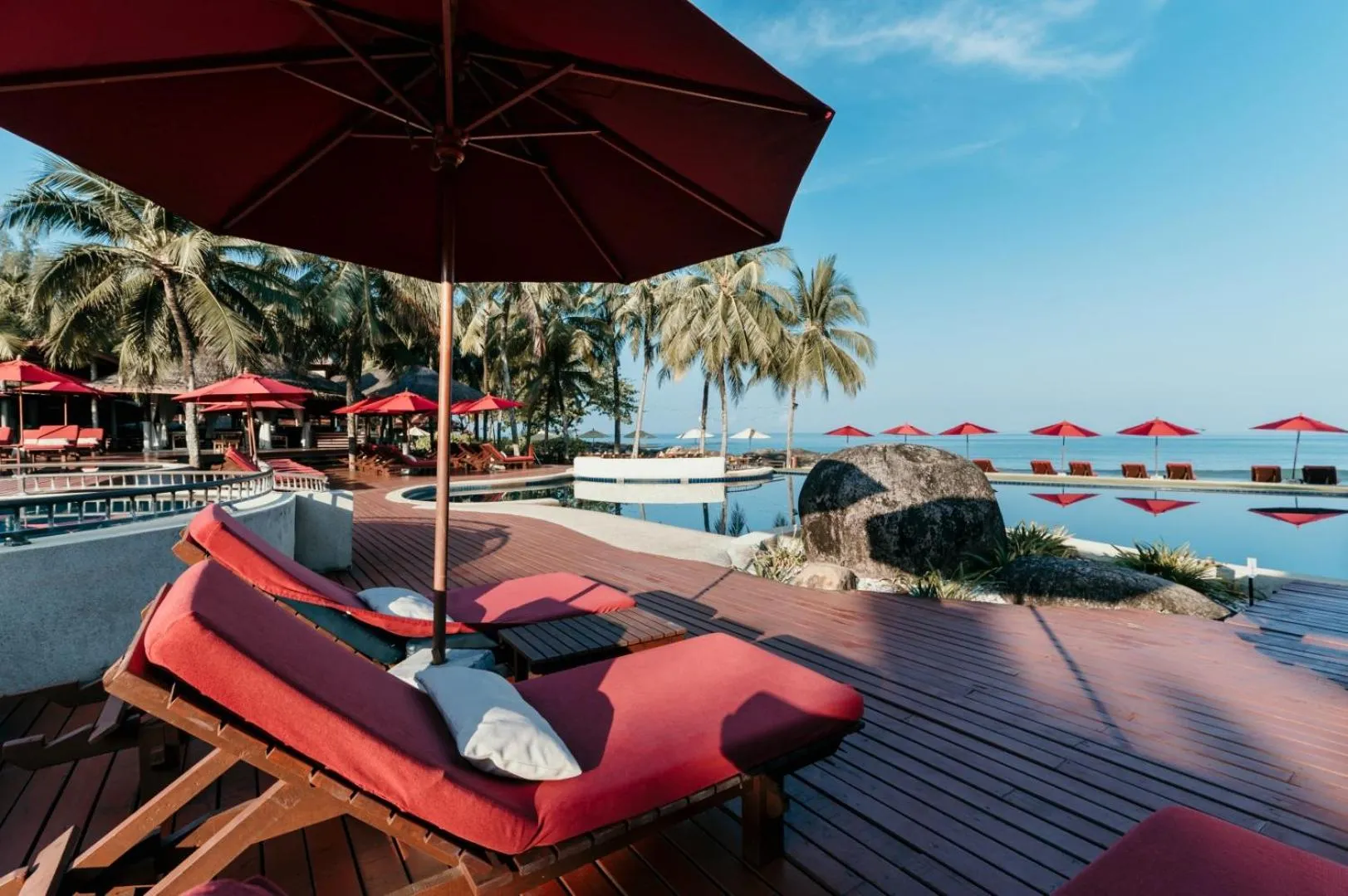 Pool view in Khaolak Laguna Resort