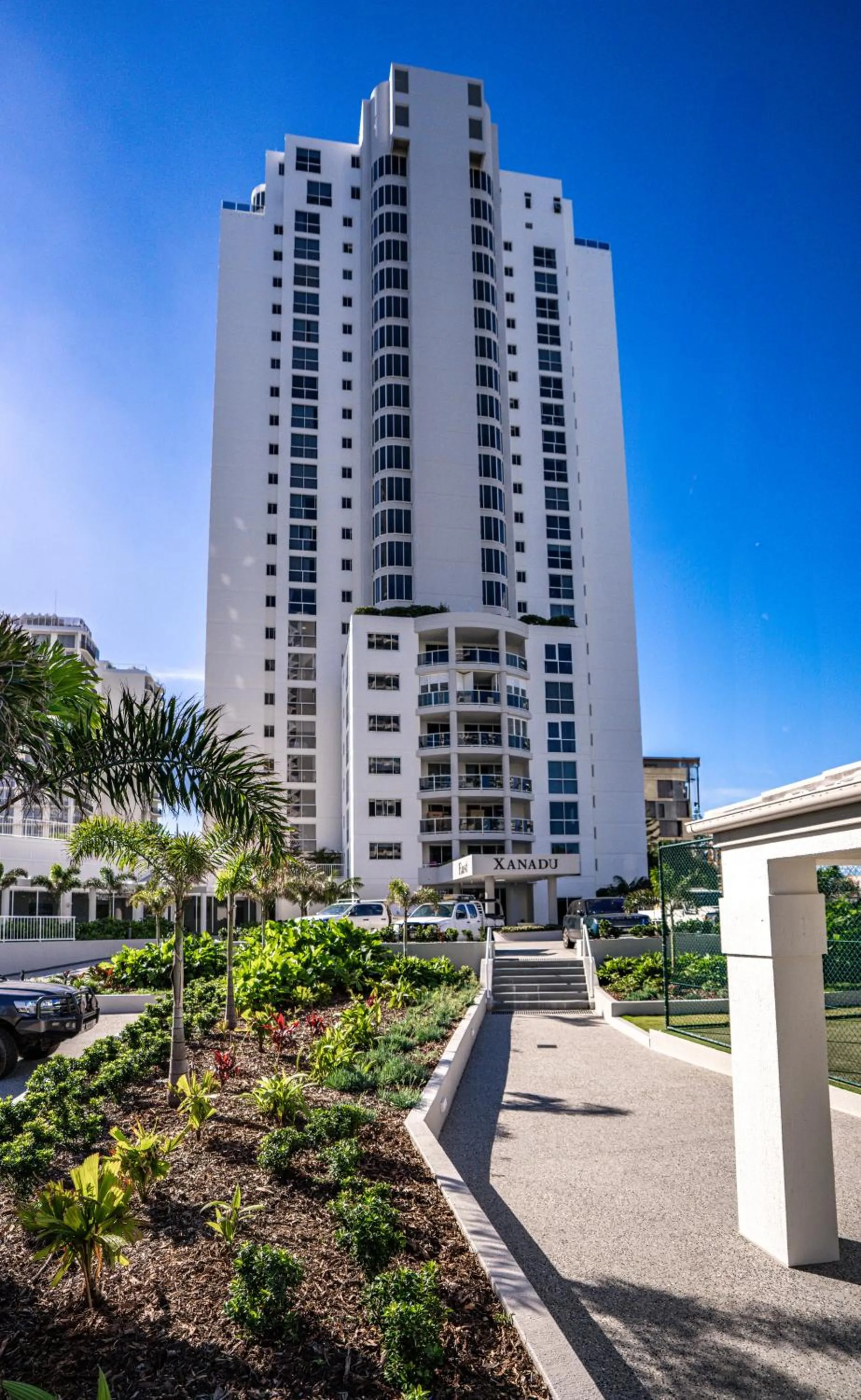 Property building in Xanadu Resort