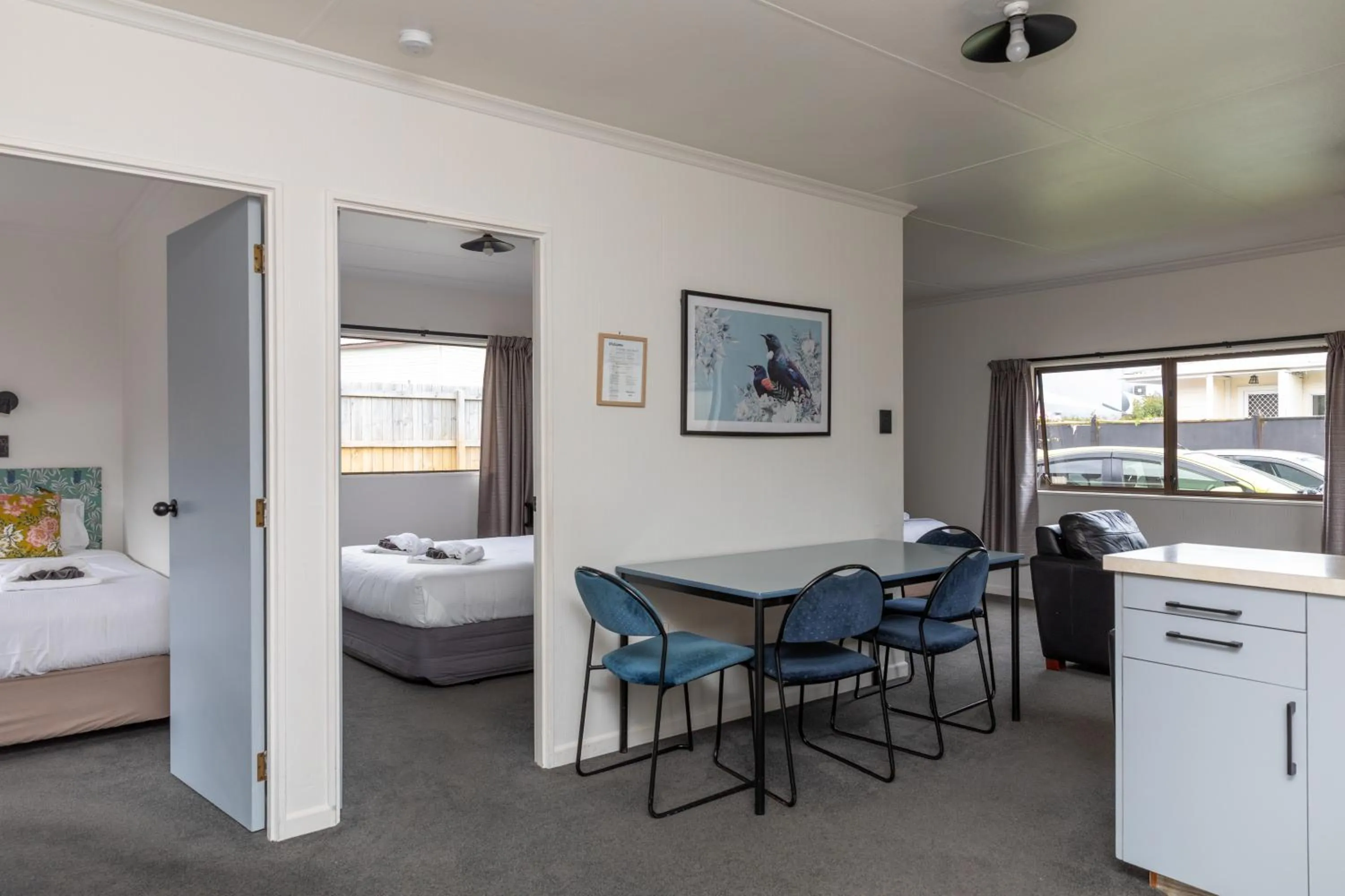 Bed in Amber Court Motel Nelson