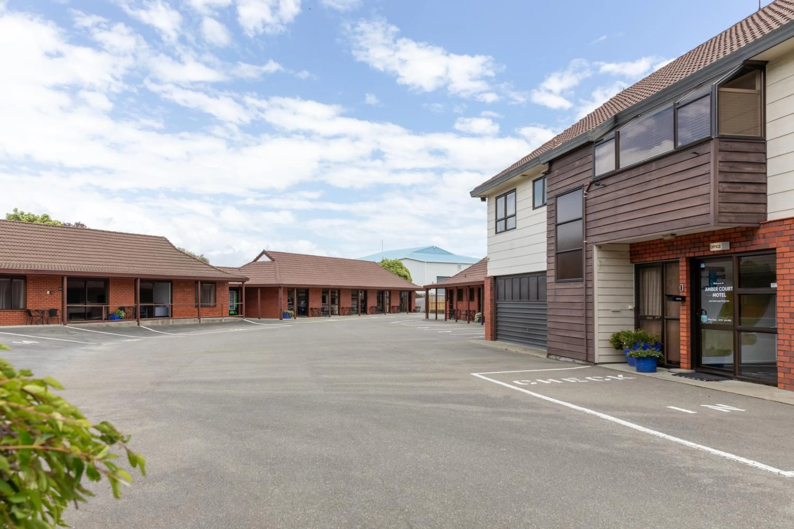 Property building in Amber Court Motel Nelson