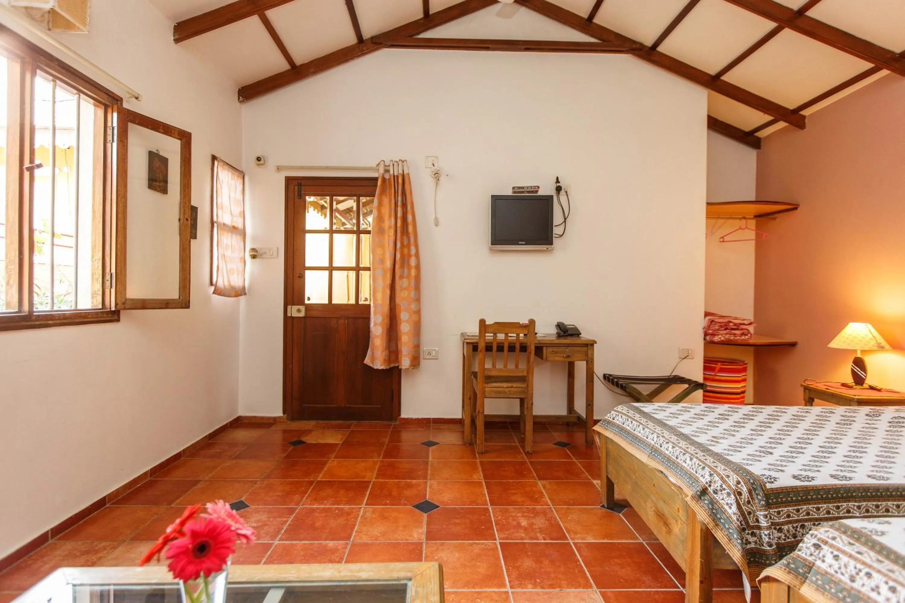 Bedroom, Bed in Casa Cottage