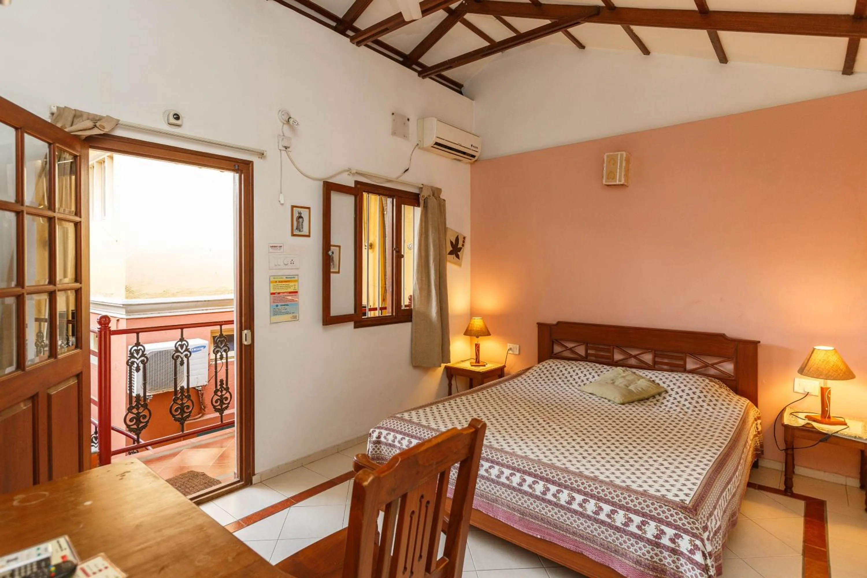 Bedroom, Bed in Casa Cottage