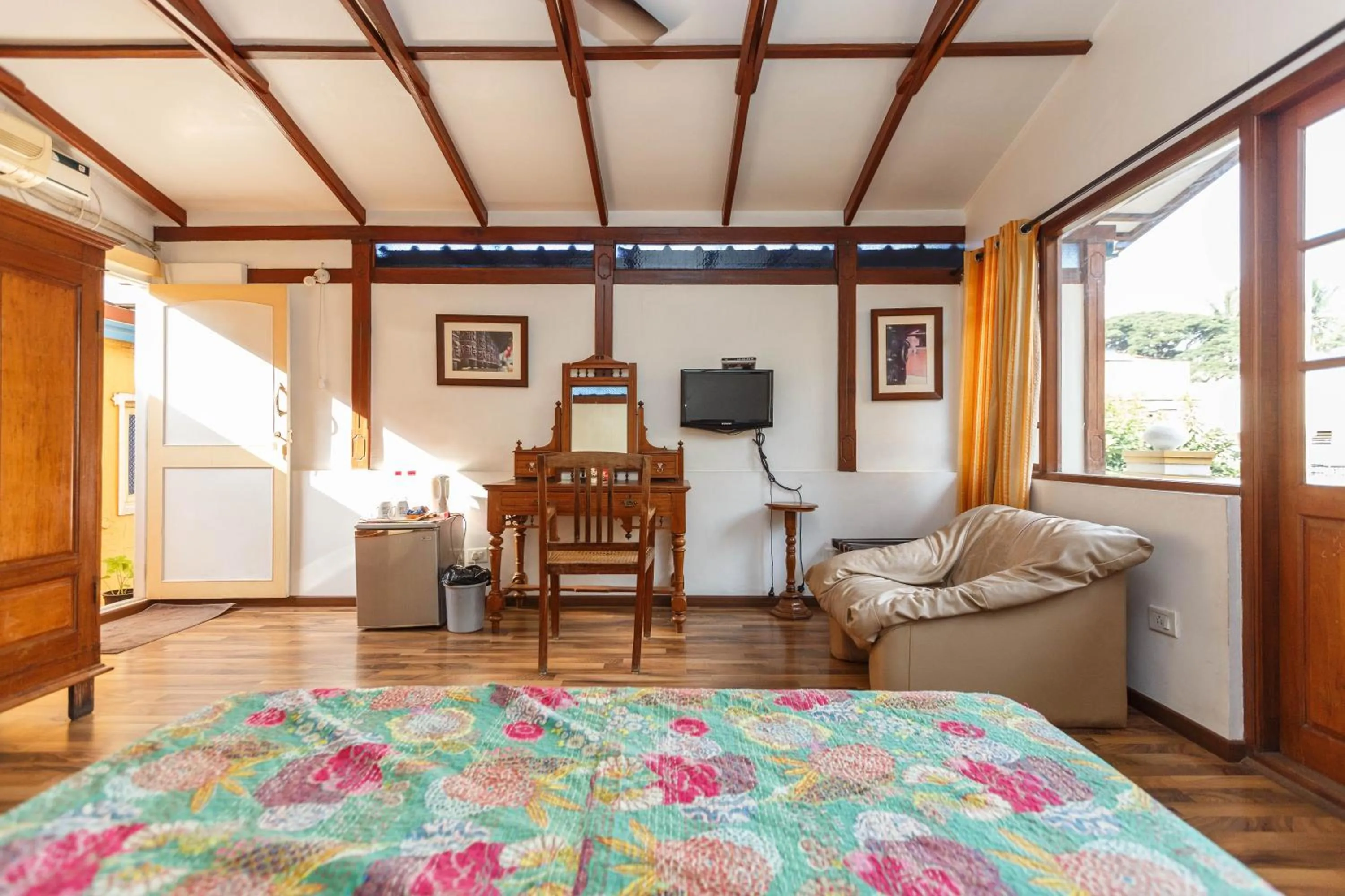 Bedroom, Bed in Casa Cottage