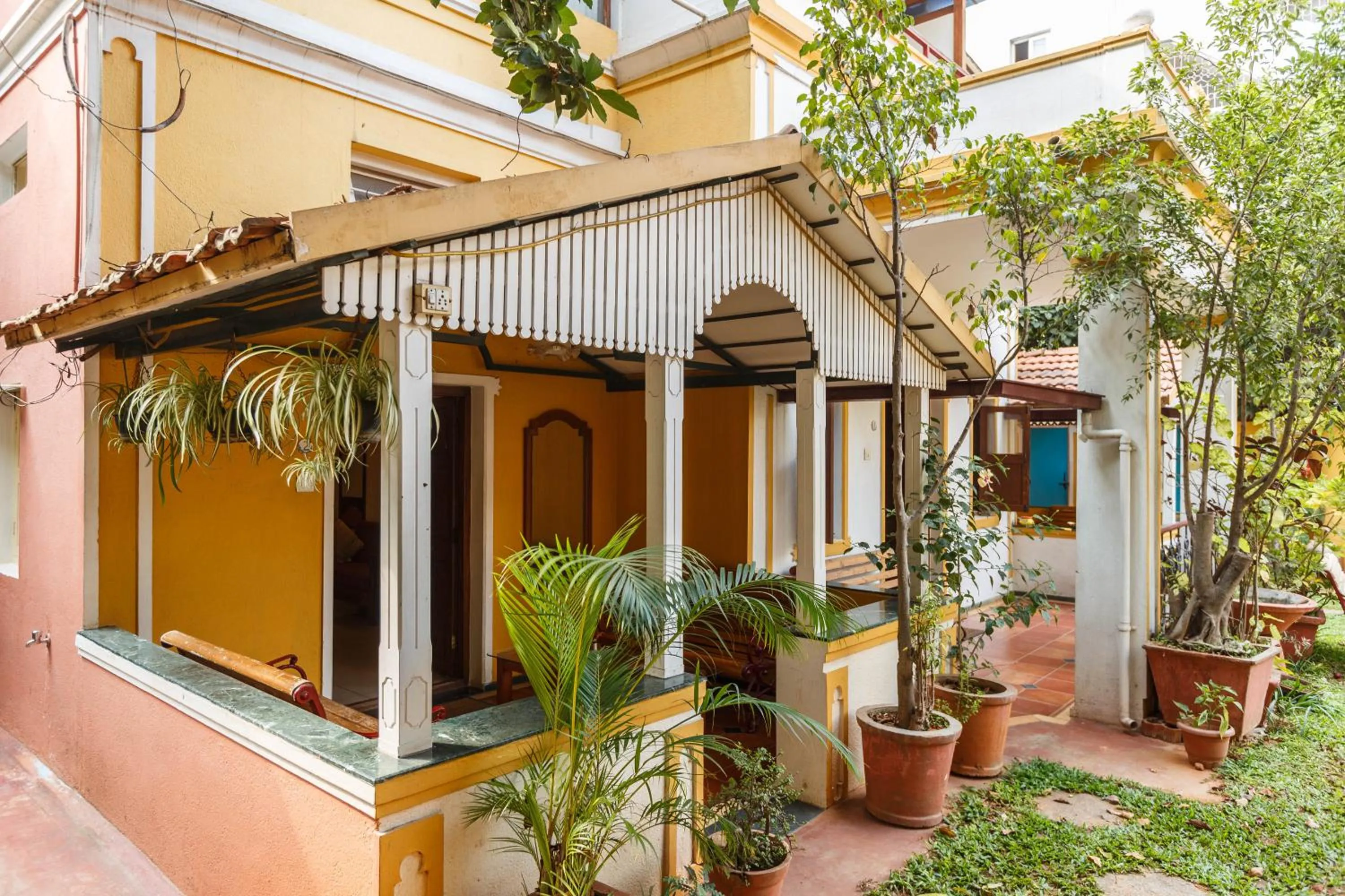 Garden view in Casa Cottage
