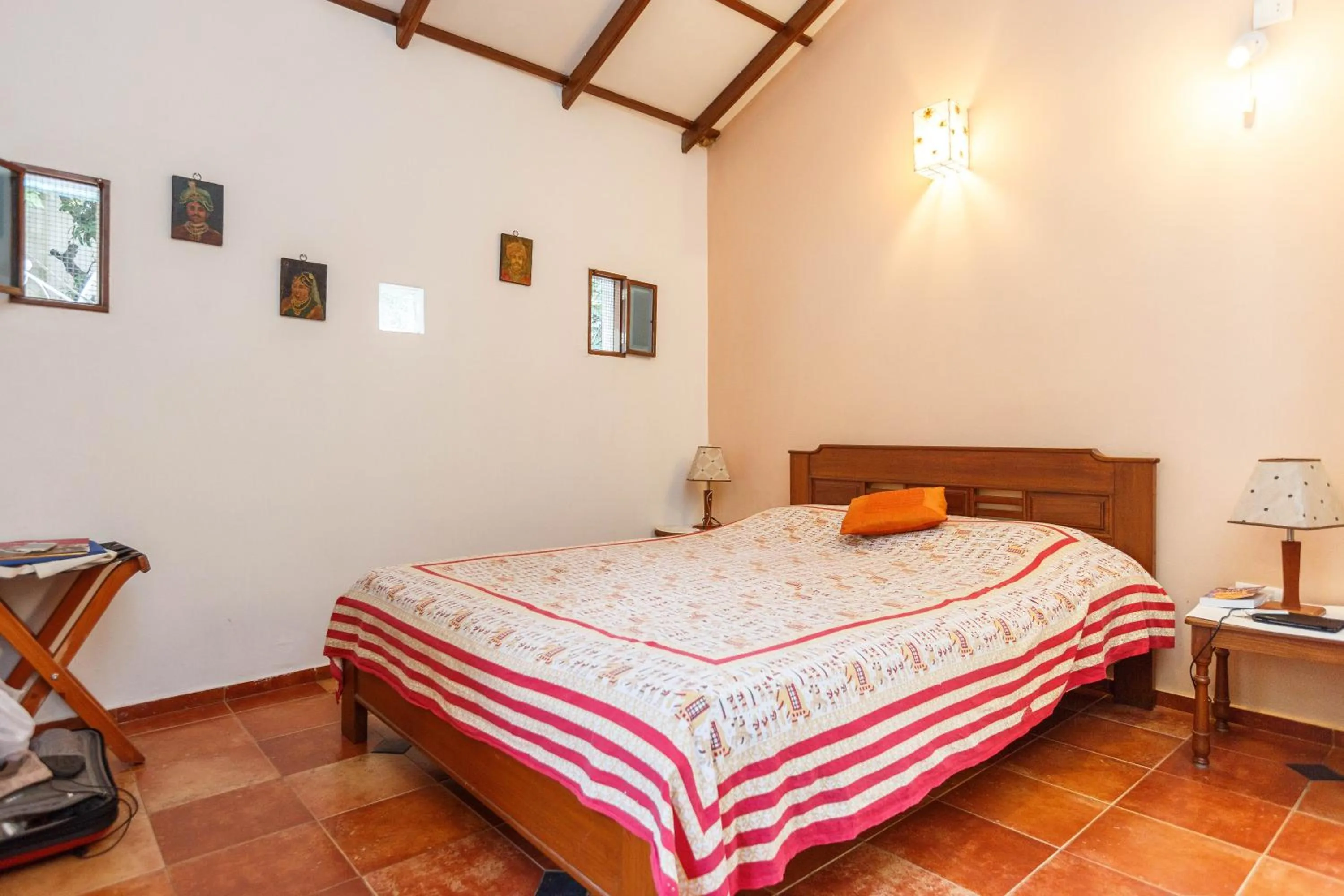 Bedroom, Bed in Casa Cottage