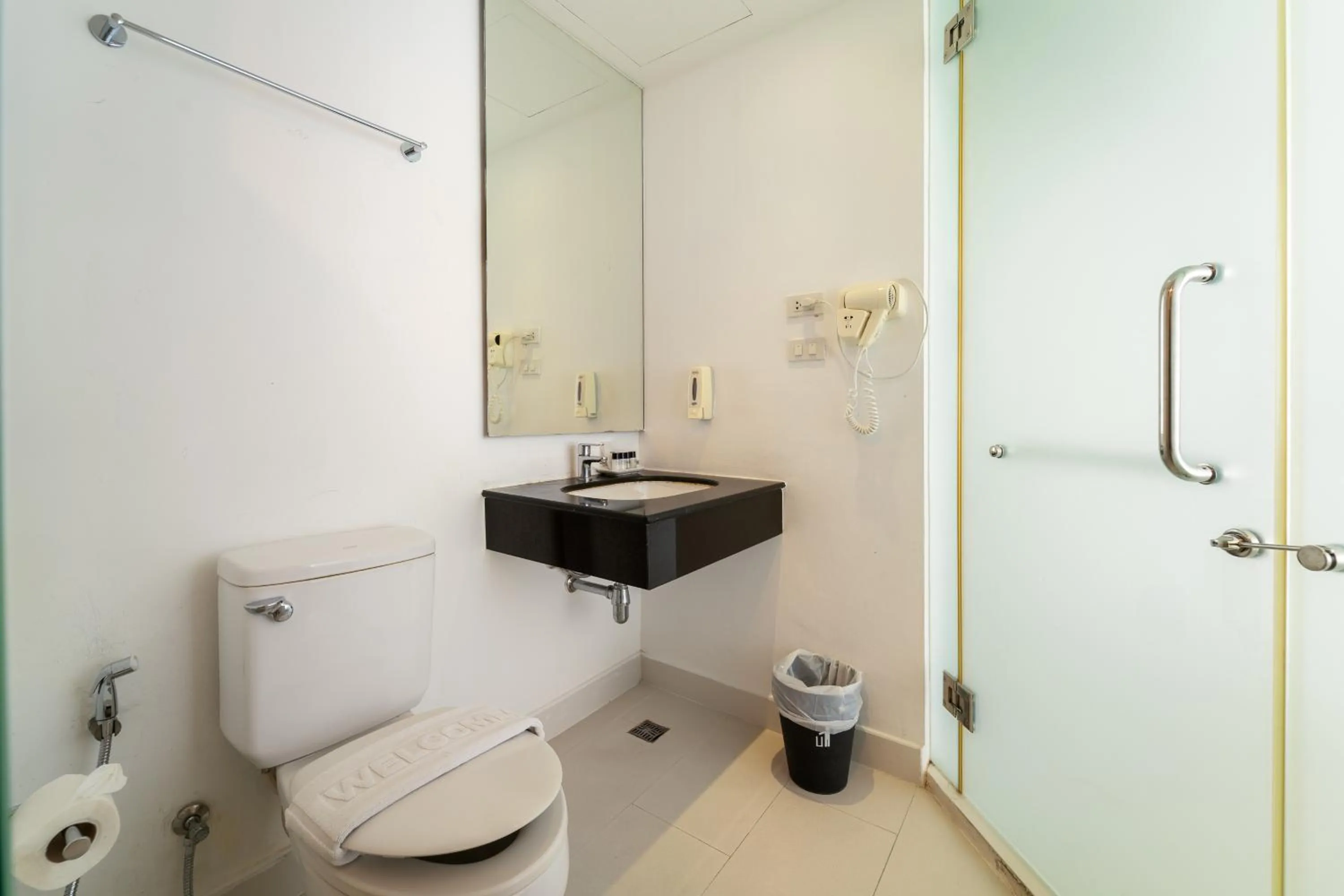 Bathroom in Rodina Beach Hotel