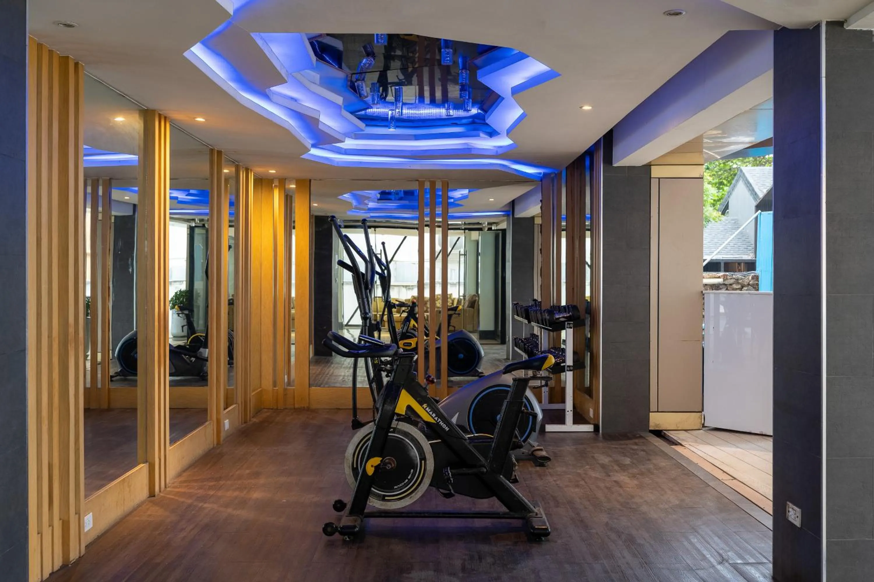 Fitness centre/facilities in Rodina Beach Hotel
