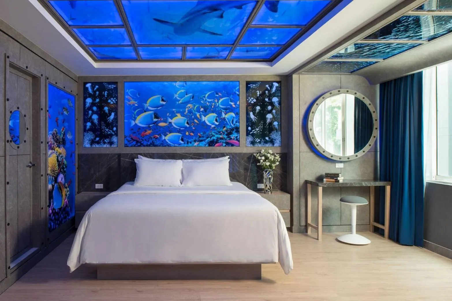 Bedroom, Bed in Rodina Beach Hotel