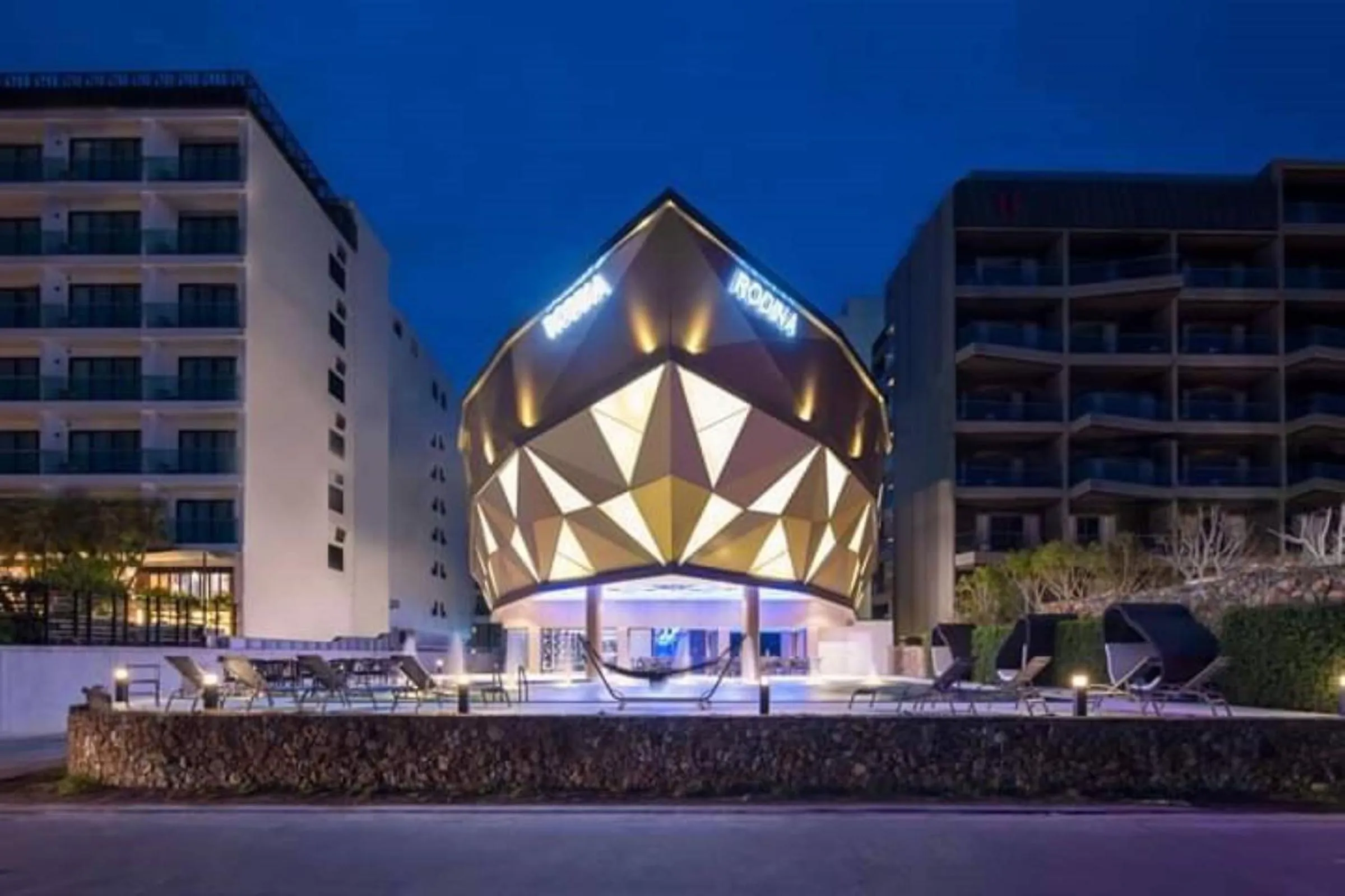 Property building in Rodina Beach Hotel