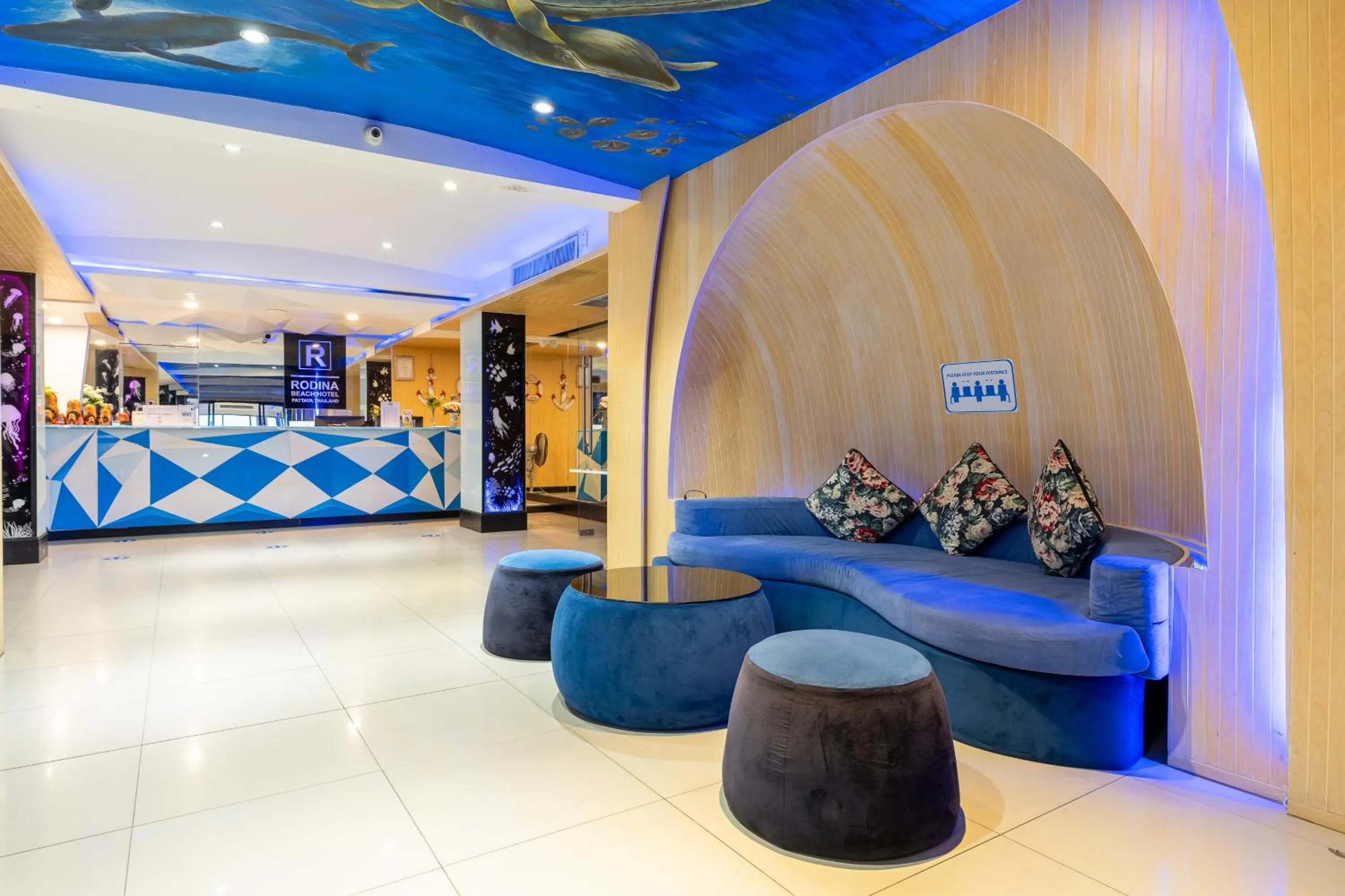 Lobby or reception in Rodina Beach Hotel