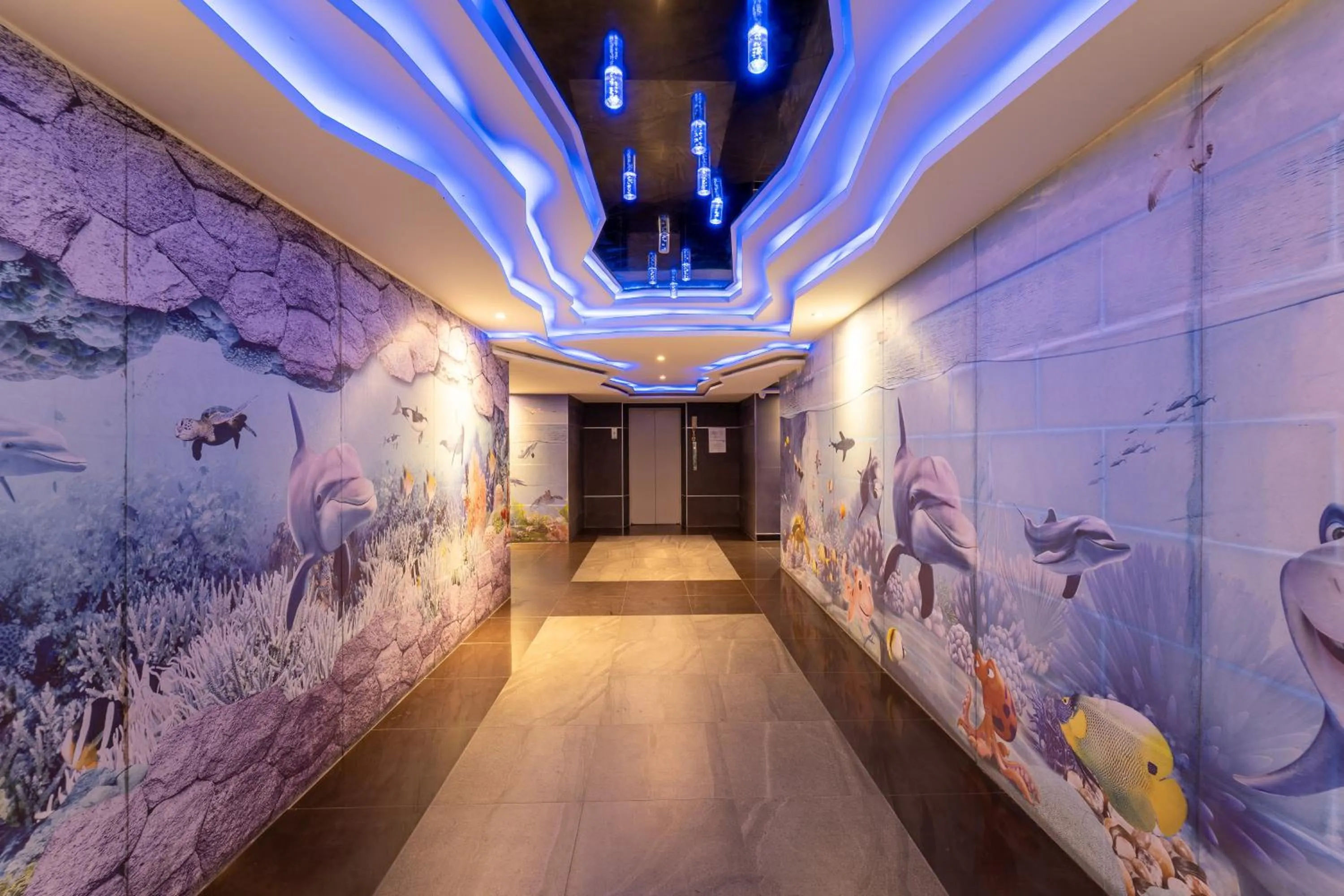 Decorative detail in Rodina Beach Hotel