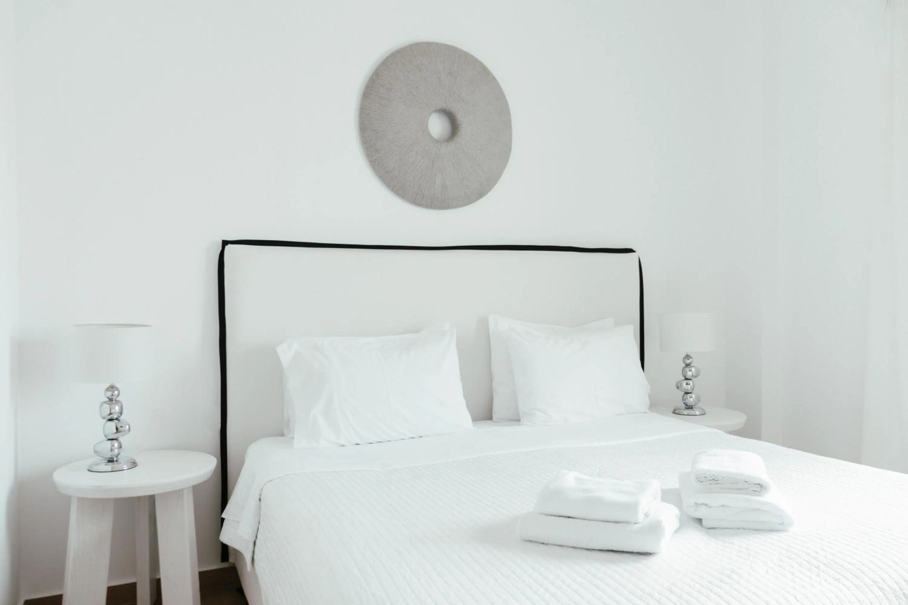 Bed in Astro Palace Hotel & Suites