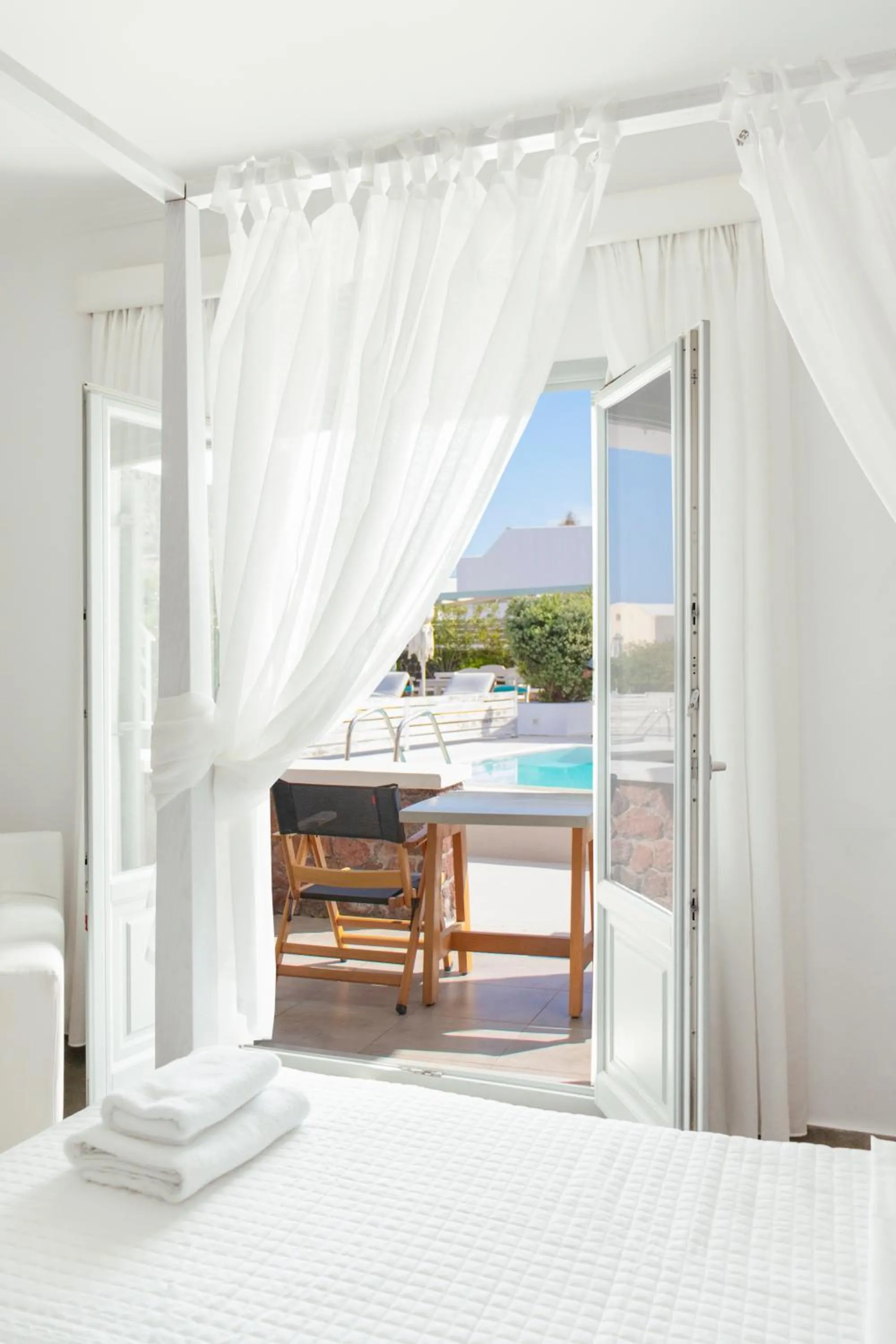 Swimming pool, Bed in Astro Palace Hotel & Suites