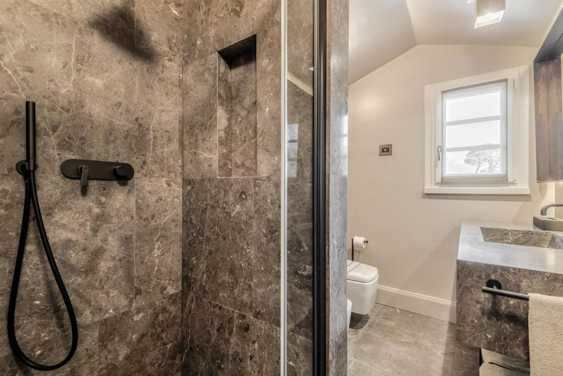 Shower in Villa Grey