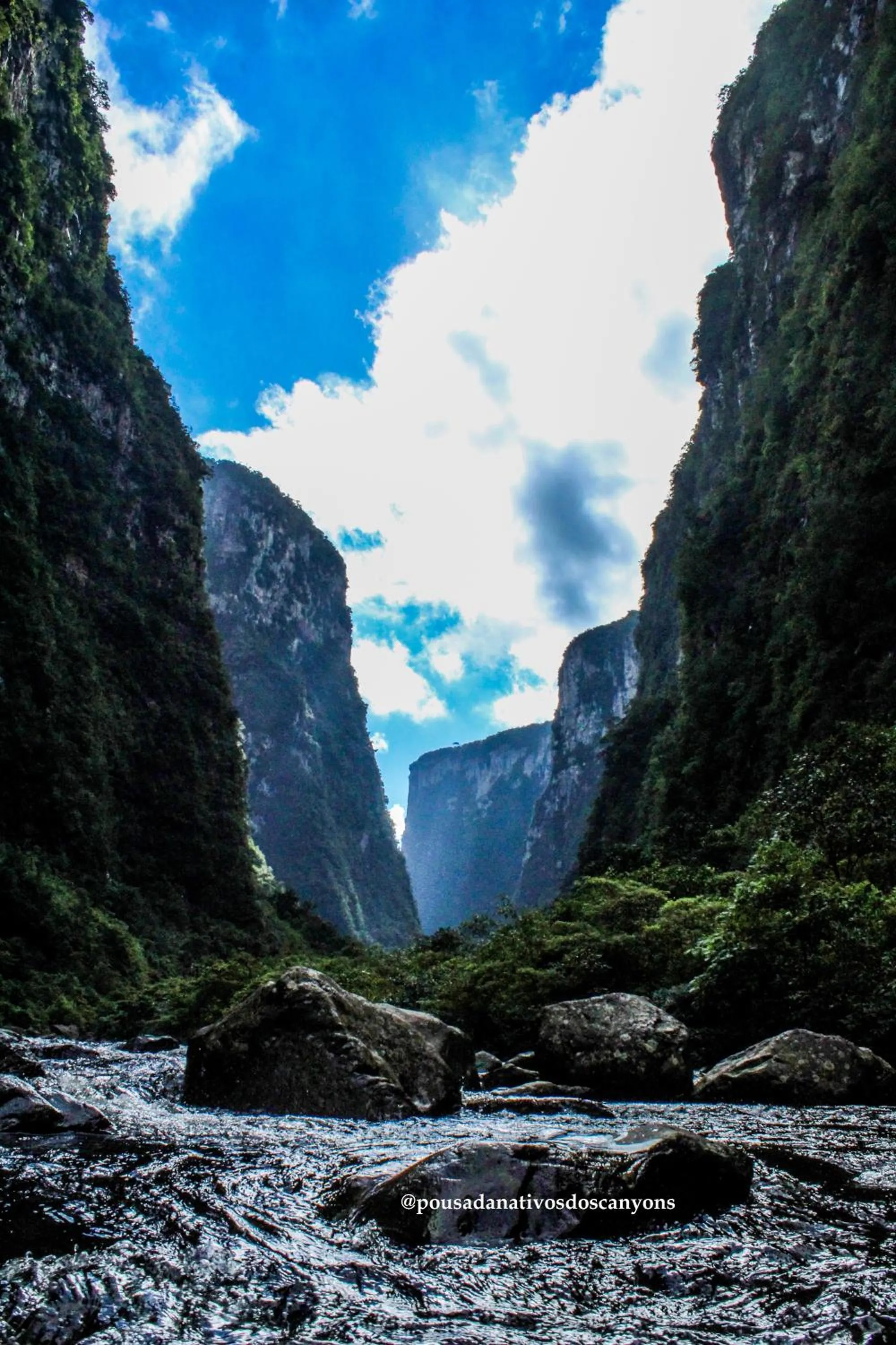 Hiking in Pousada & Camping Nativos dos Canyons